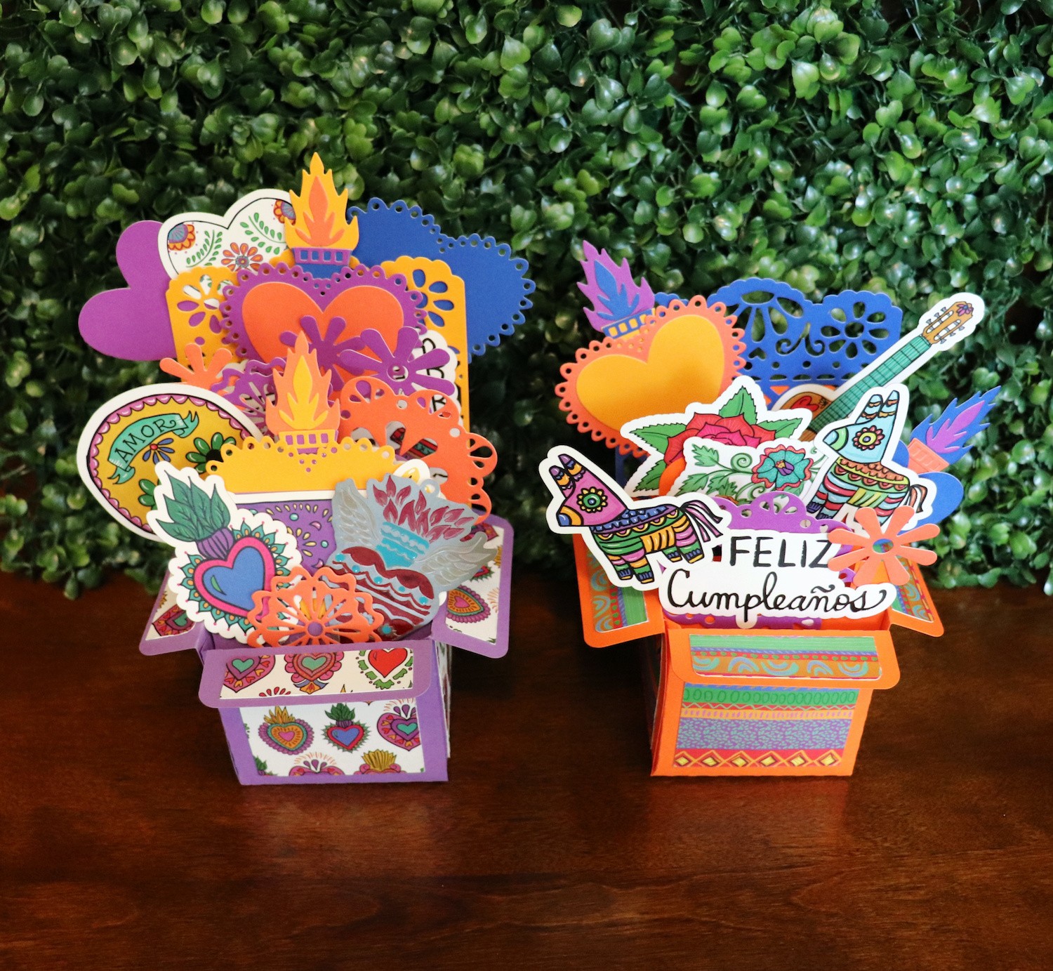 fiesta crafty chica exploding card