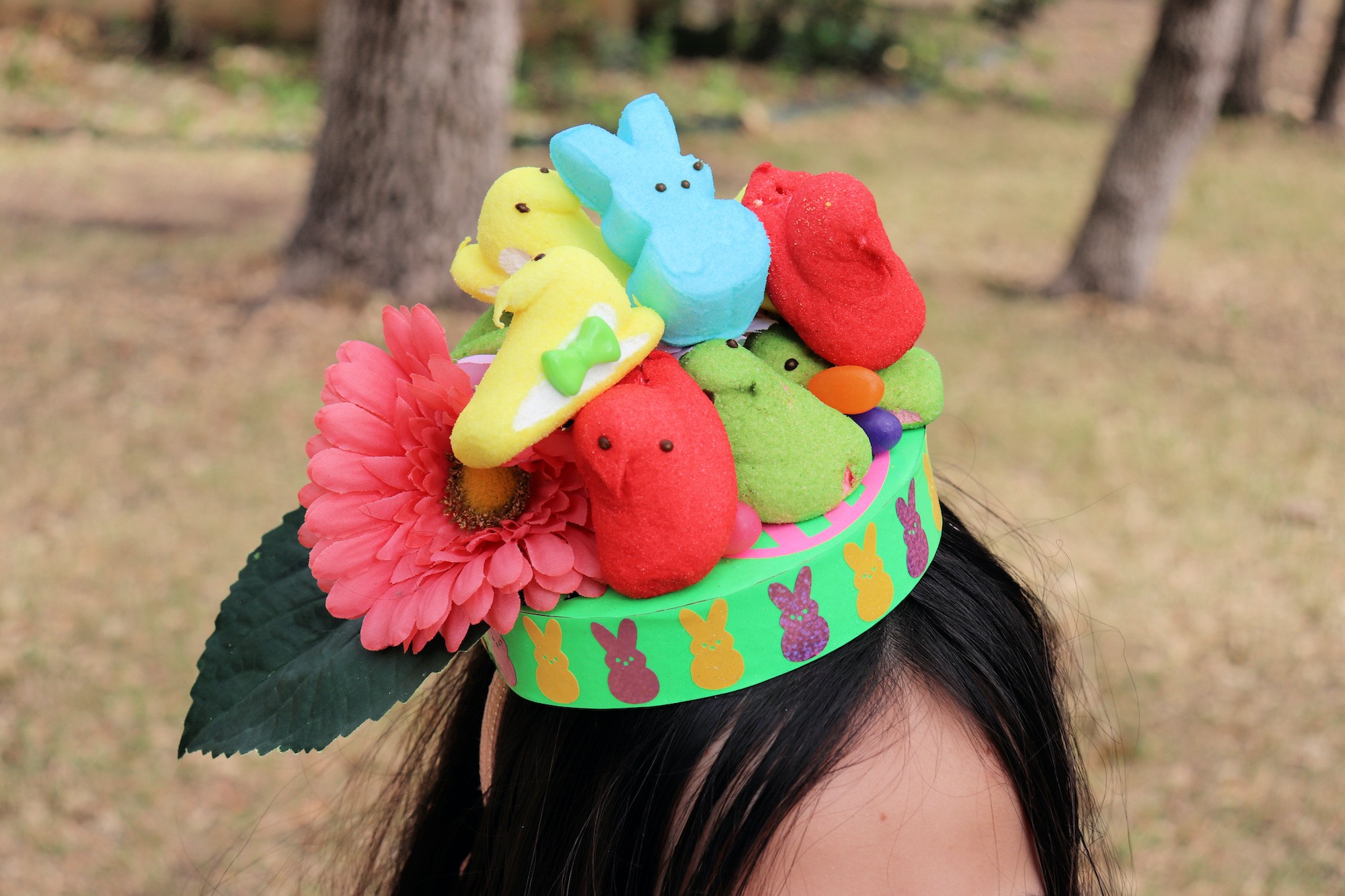 Peeps easter hat DIY