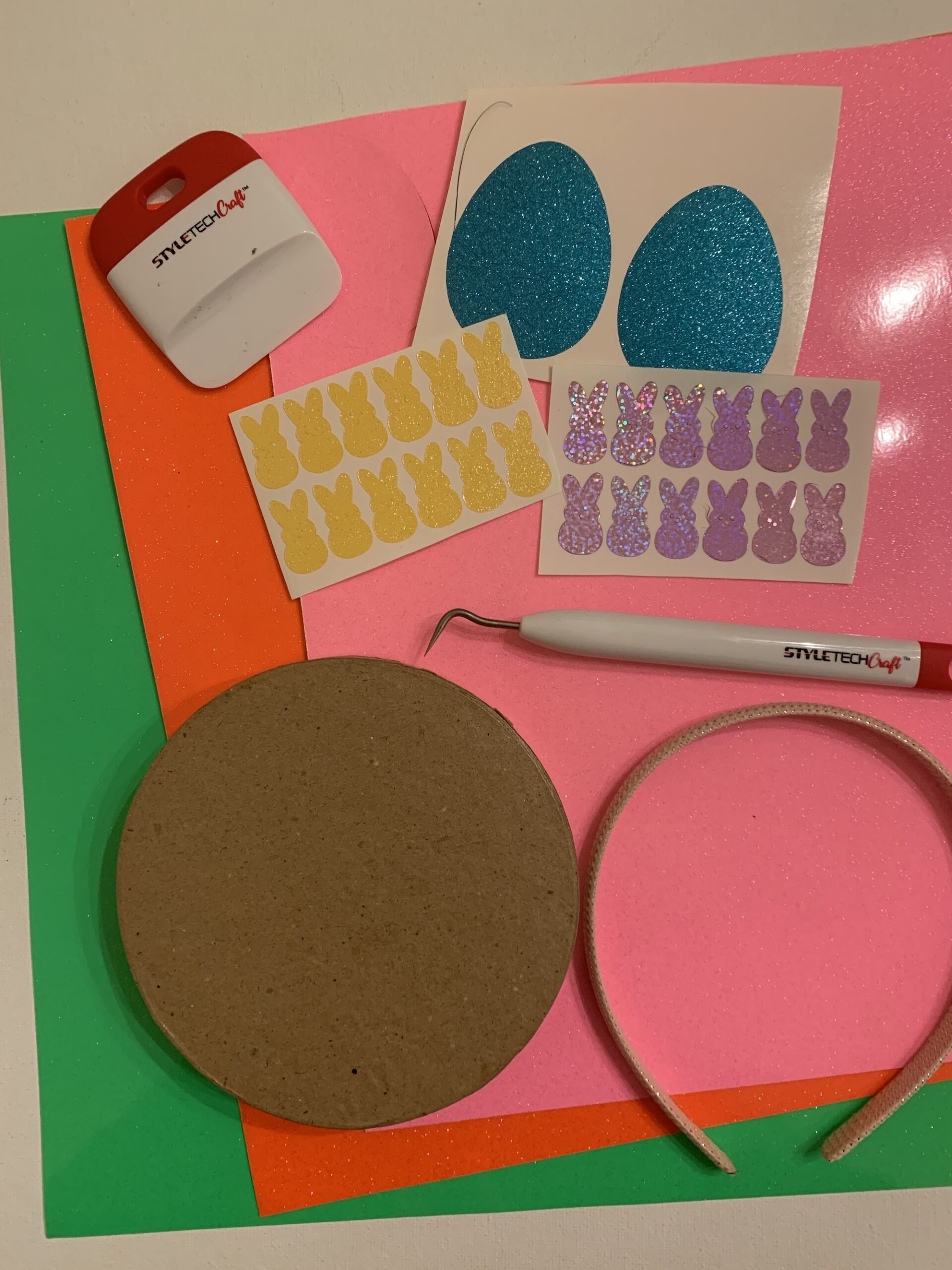 styletech craft glitter vinyl