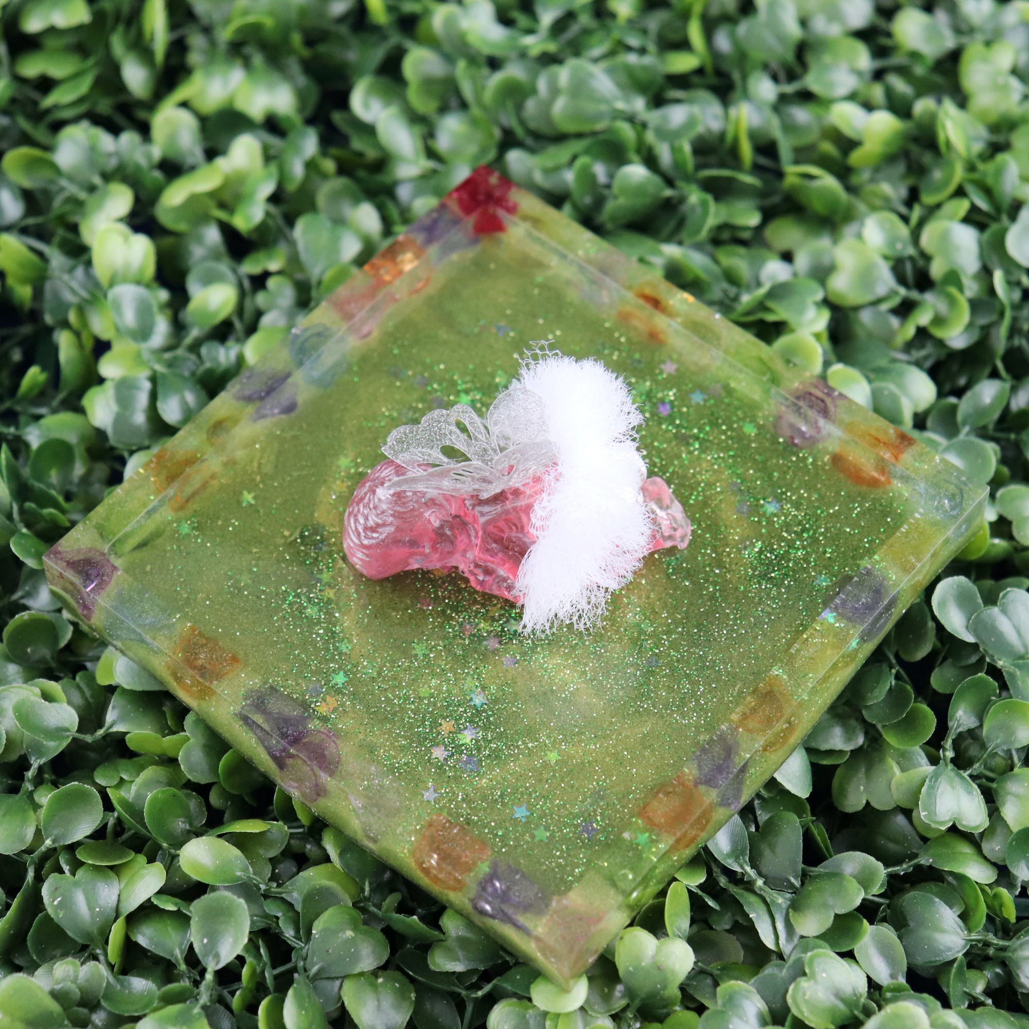 sleeping fairy jewelry dish