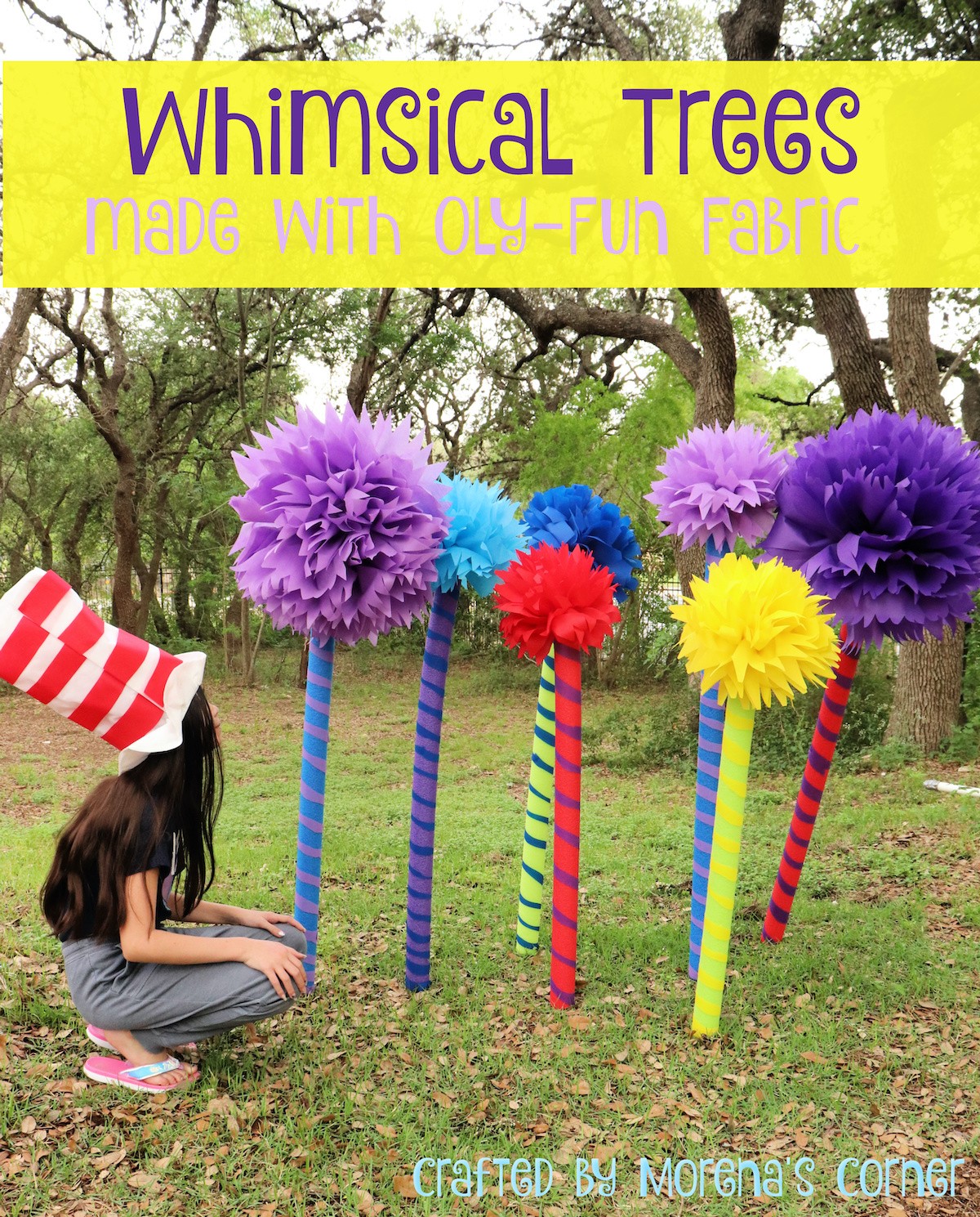 make whimsical trees for seuss week