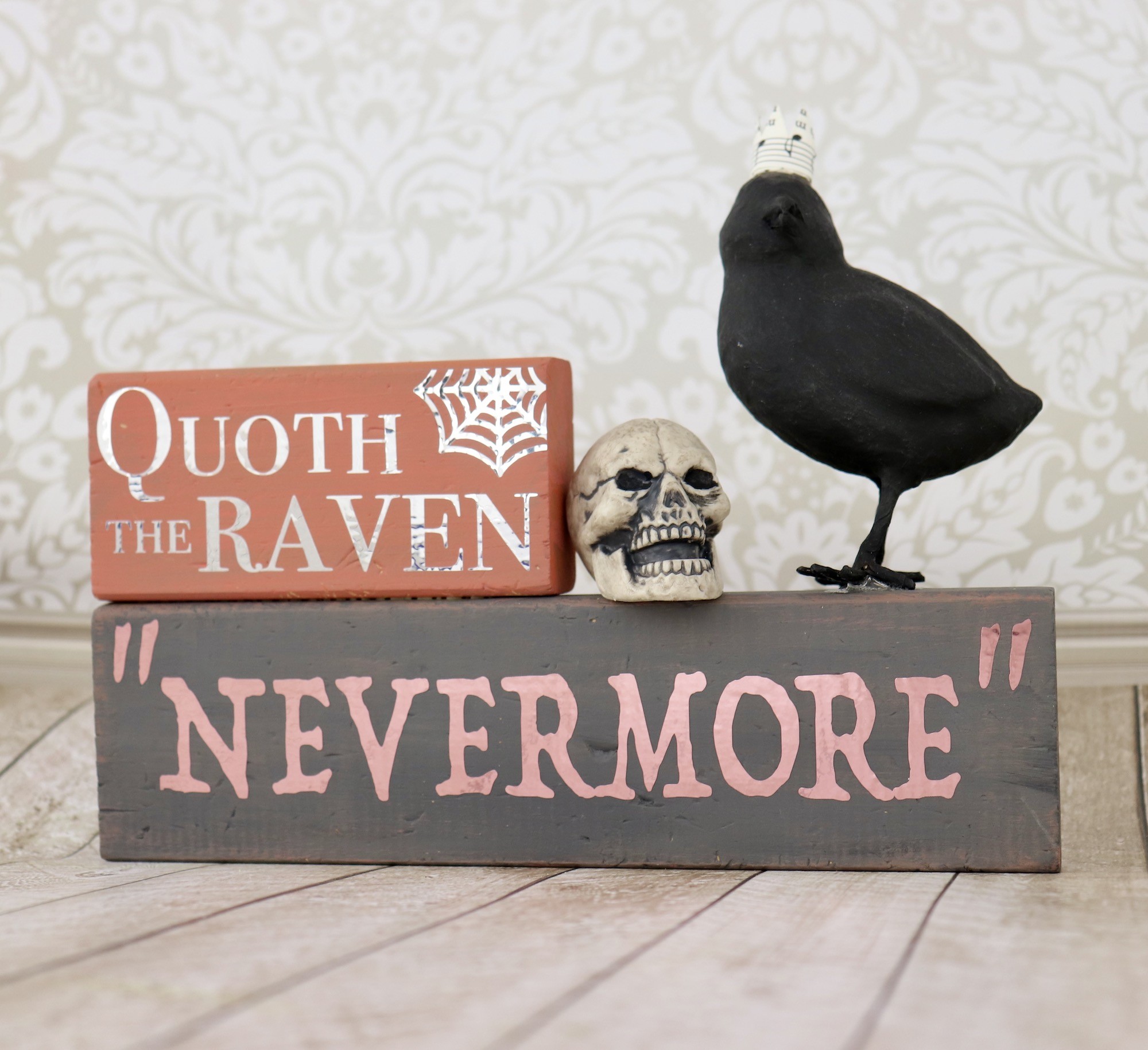Nevermore sign DIY