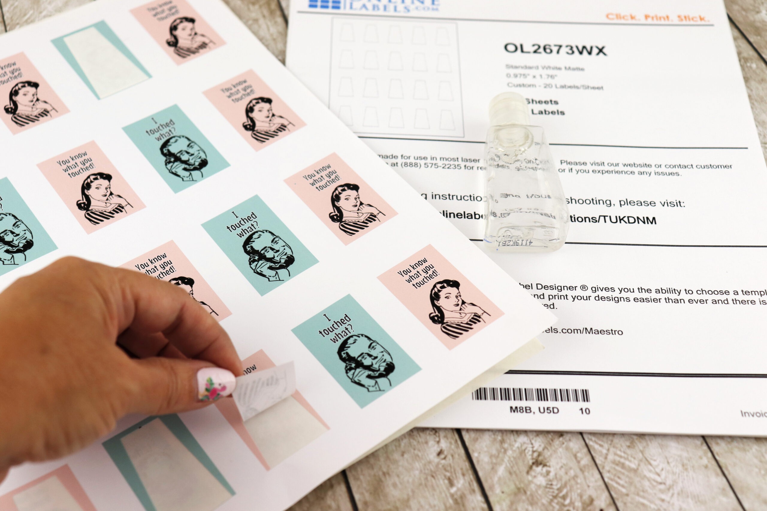 onlinelabels.com printable bottle labels