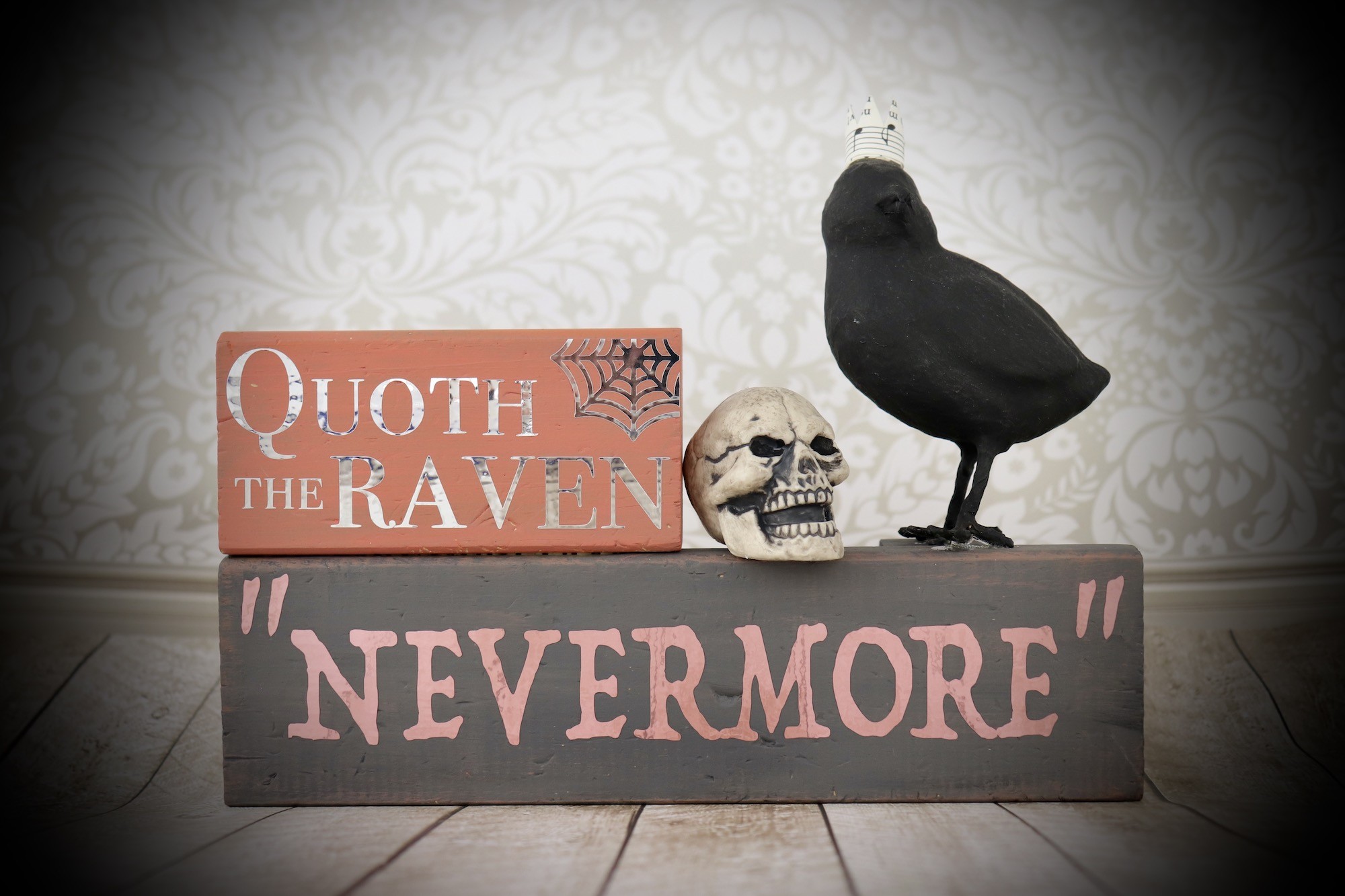 raven nevermore sign DIY