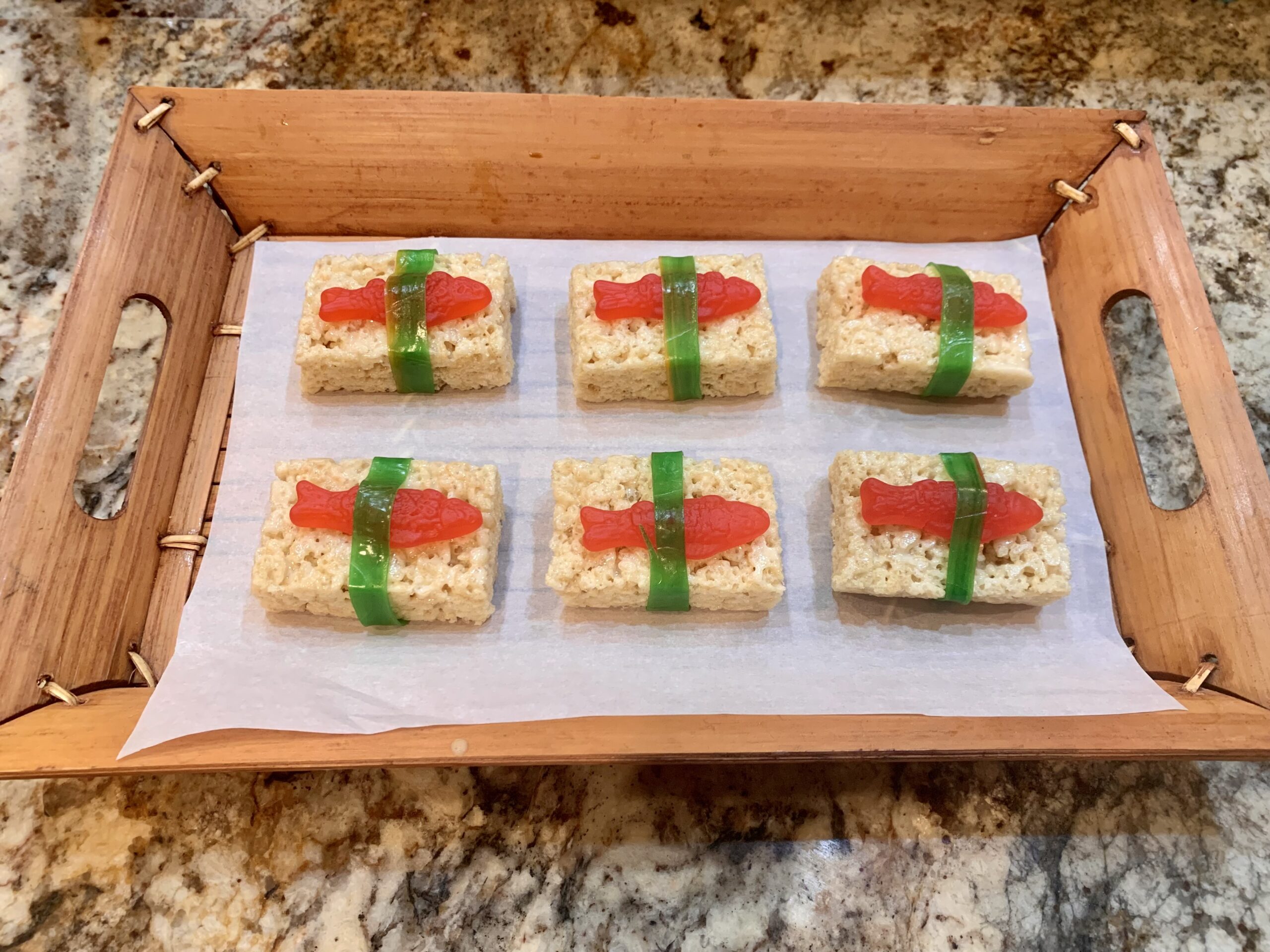 candy sashimi snack
