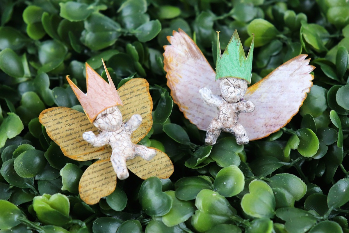 DIY creepy baby magnets