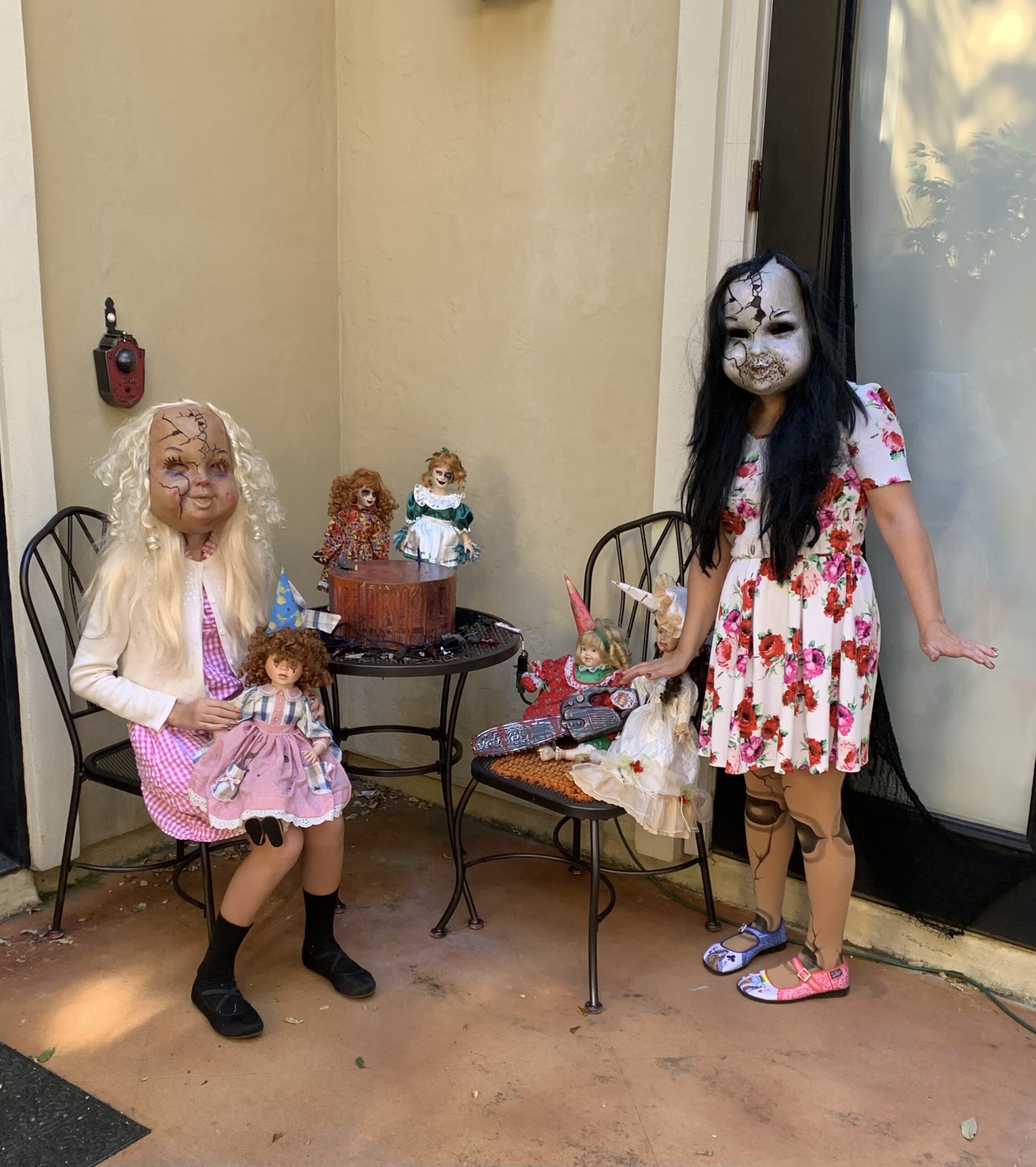 Creepy Doll Decor for Halloween