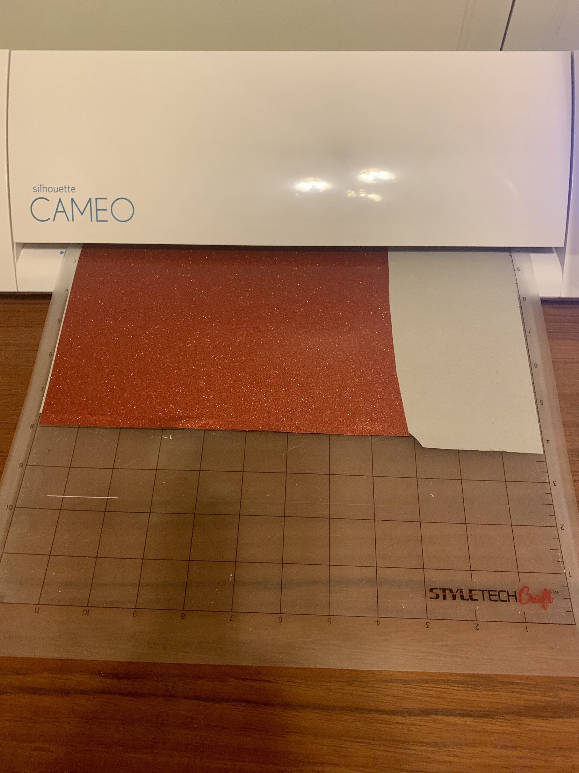 cameo cuts metallic vinyl