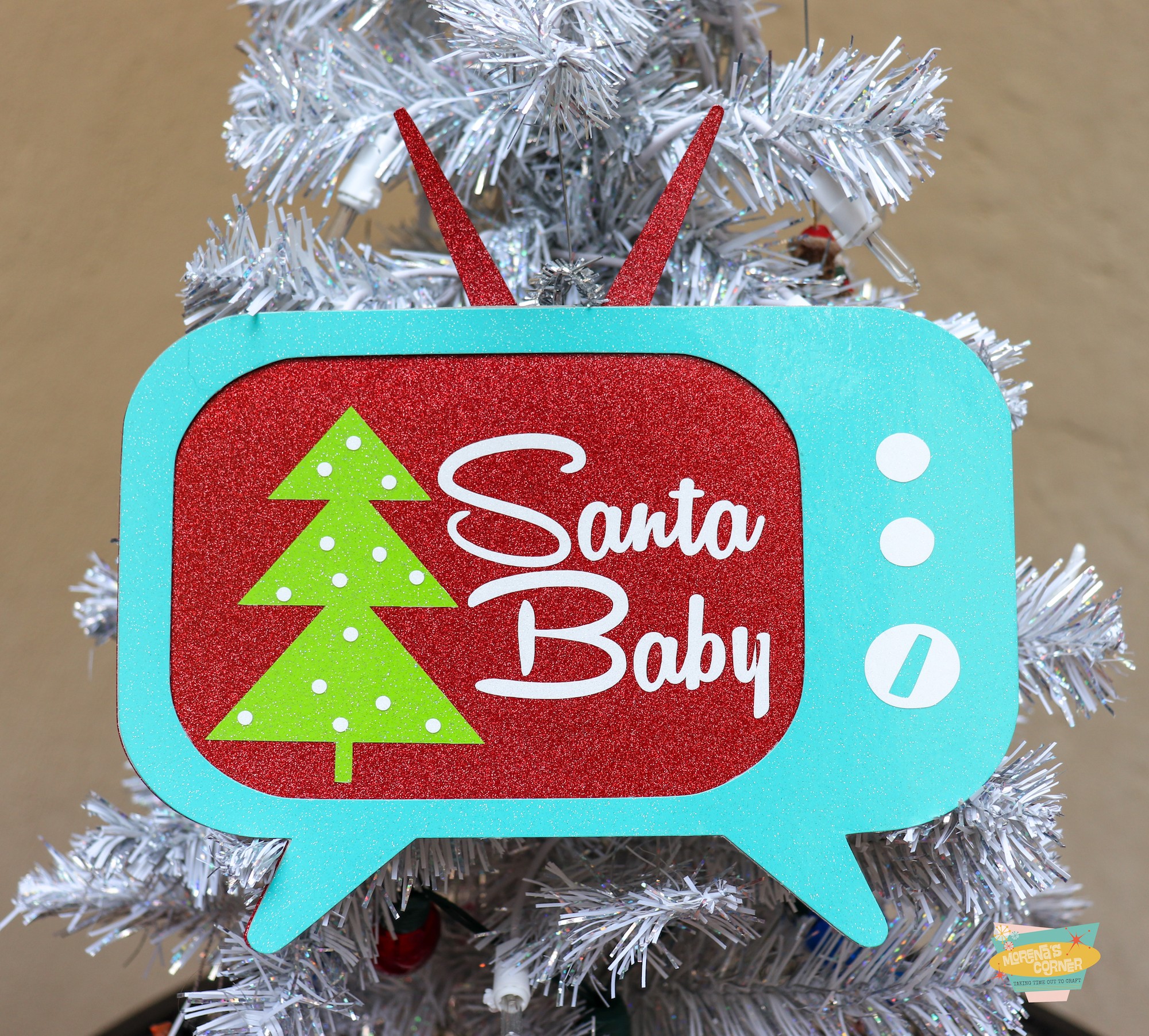 Retro TV Ornament DIY for Christmas