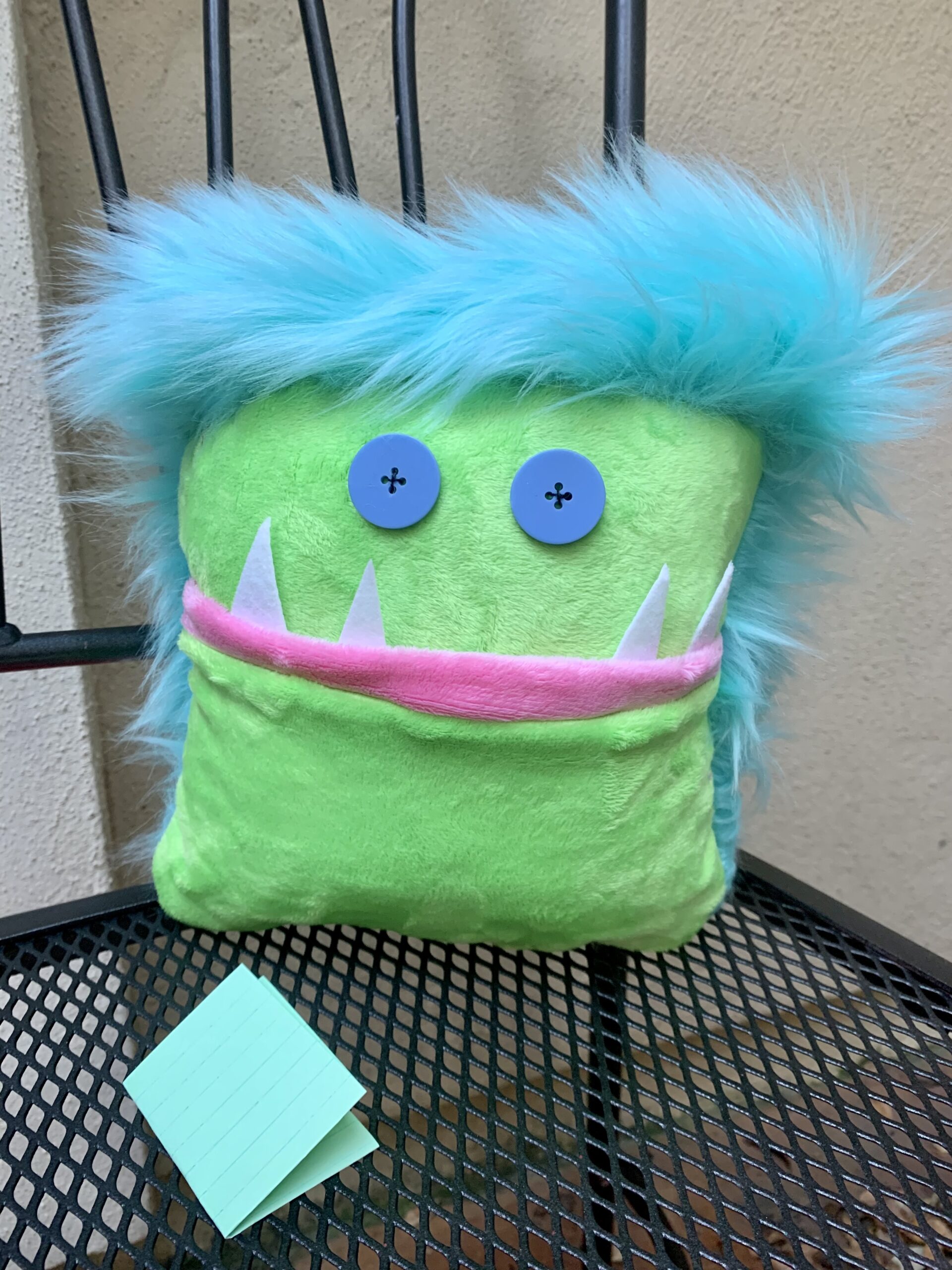 Worry Monster Pillow