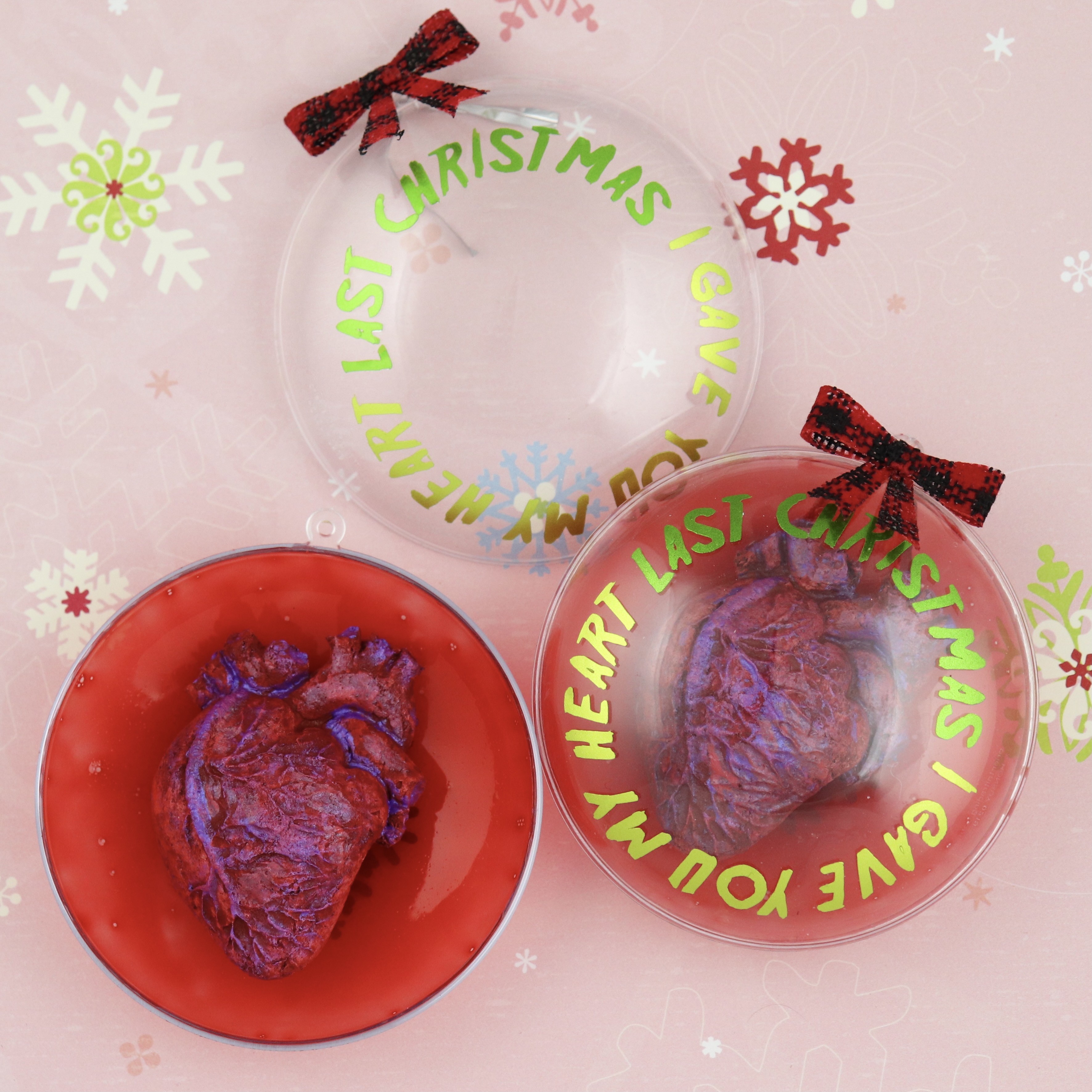 gave you my heart ornament