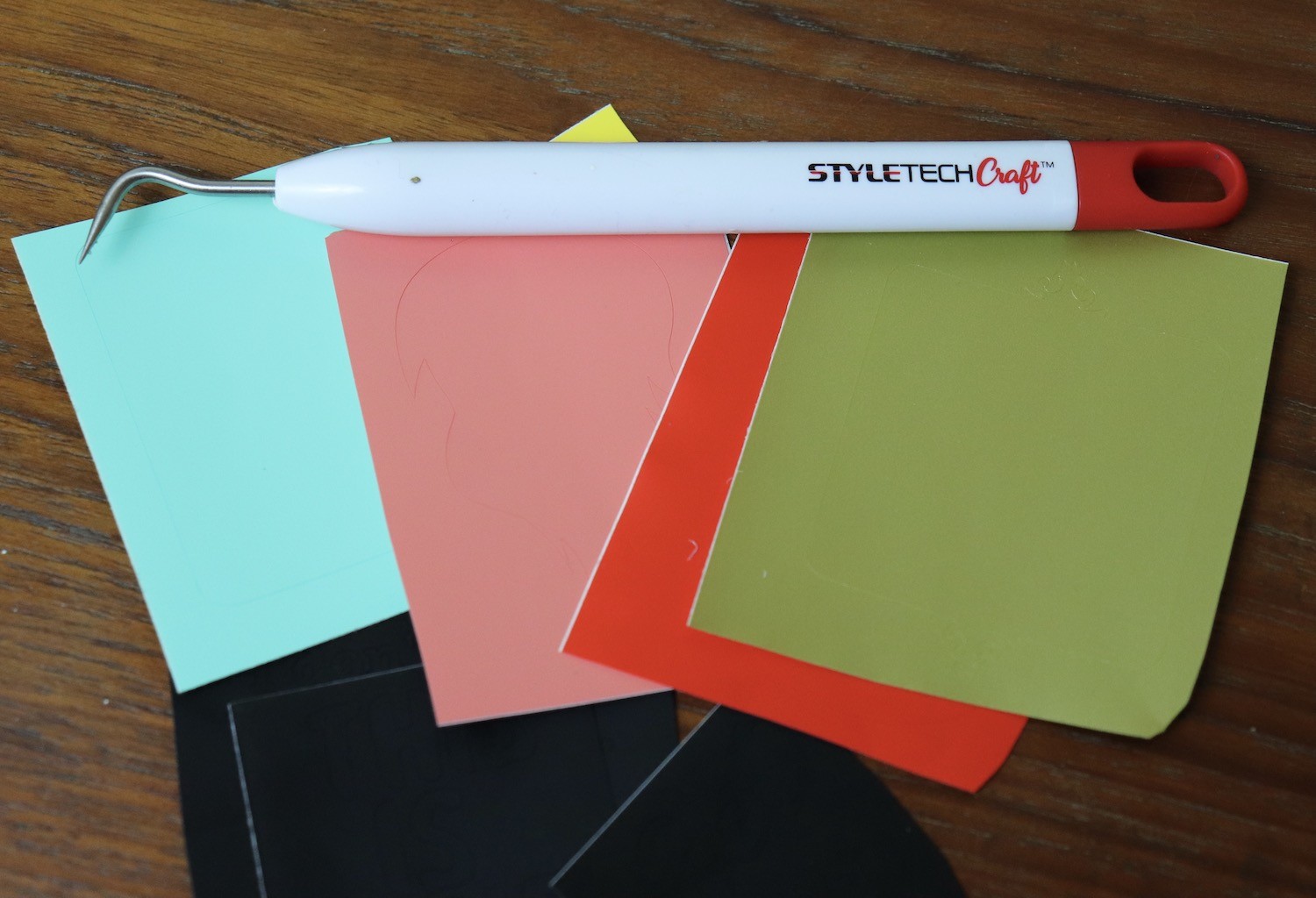 cut vinyl for candles