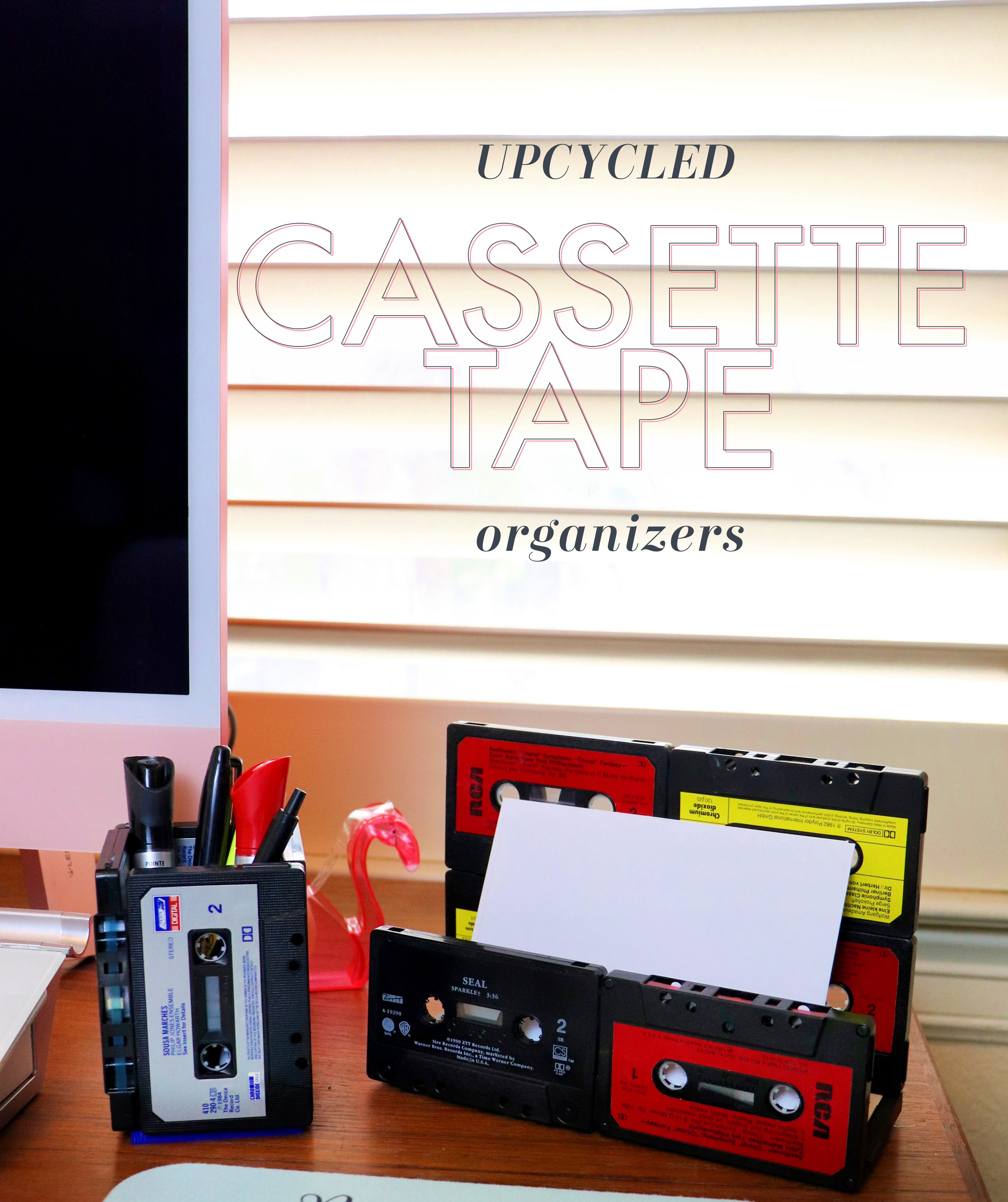upcycle a cassette tape