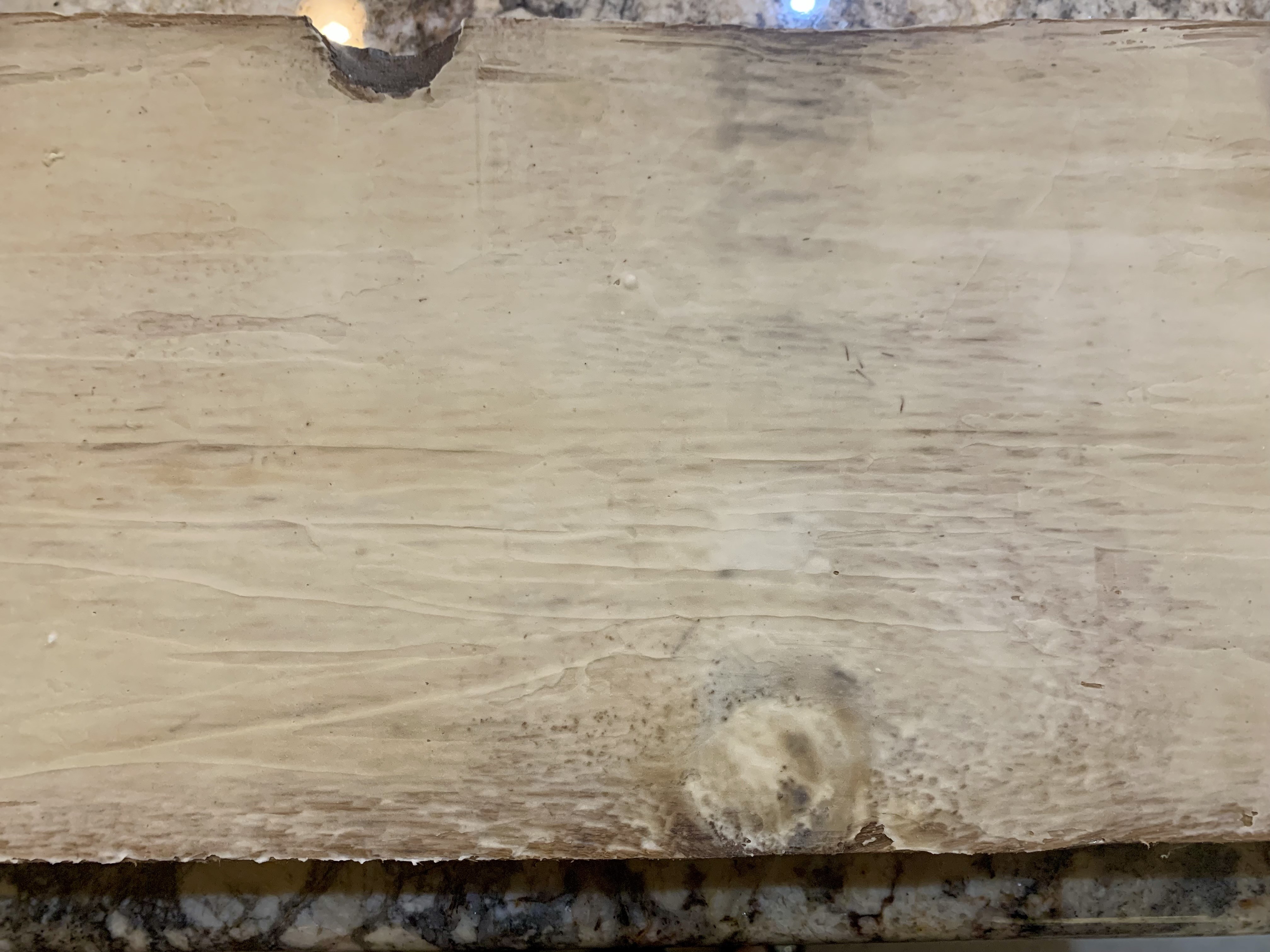 prep wood for vinyl transfer Grandma's Garden DIY Sign