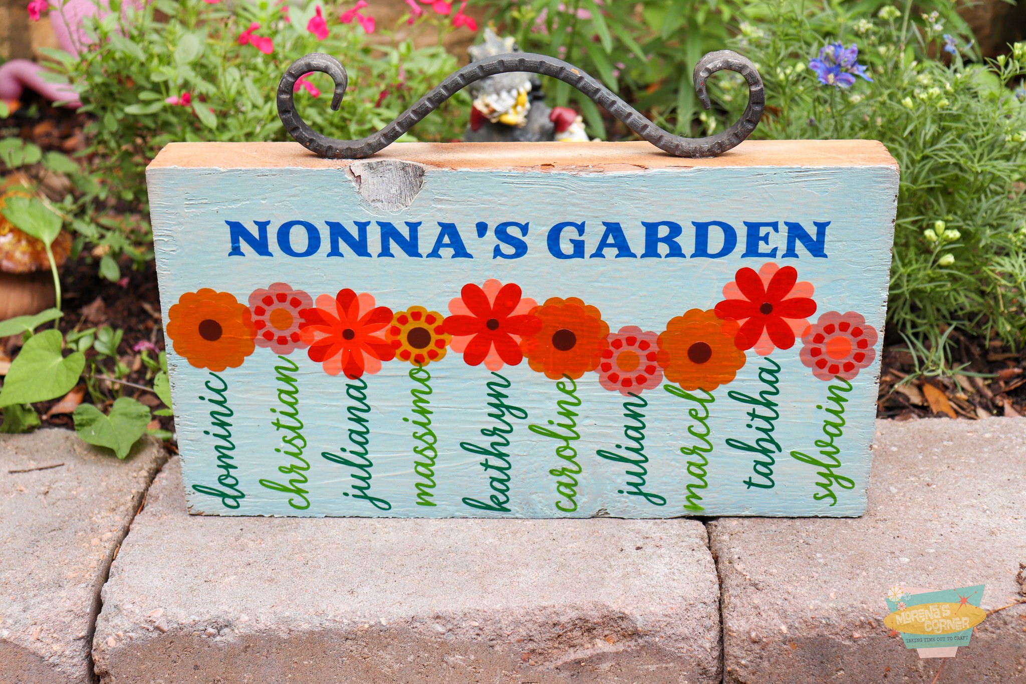 nonna's garden sign