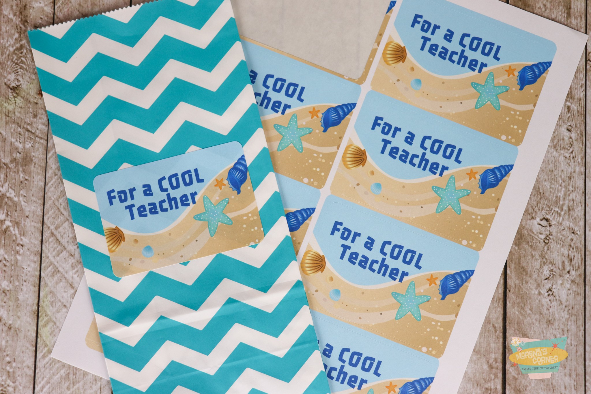 free printable teacher gift labels