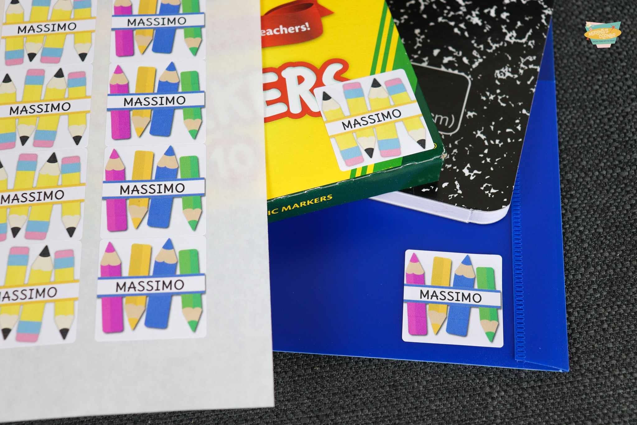 back to school labels
