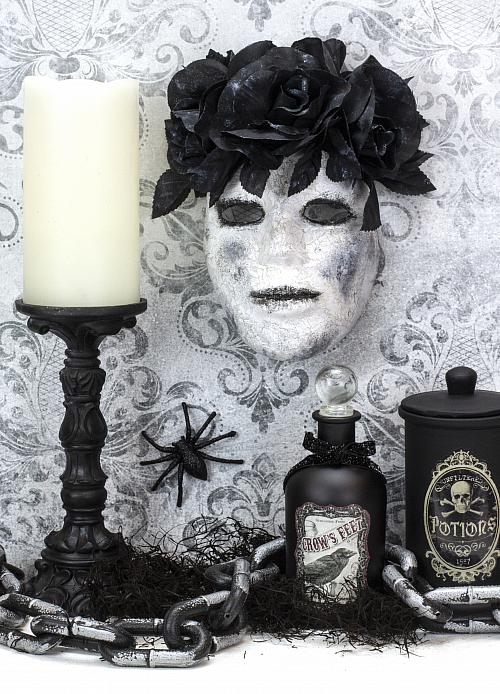 Decorative Halloween Mask DIY
