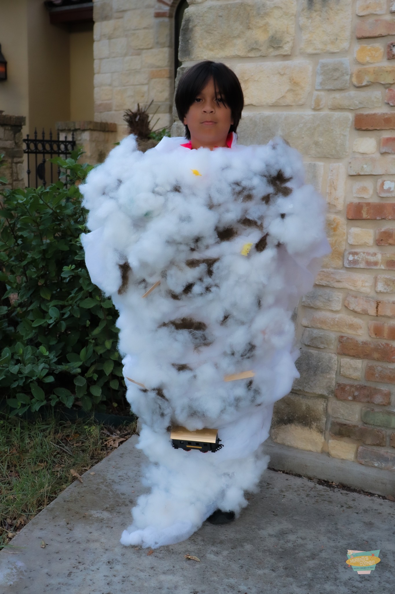 how to make a tornado costume