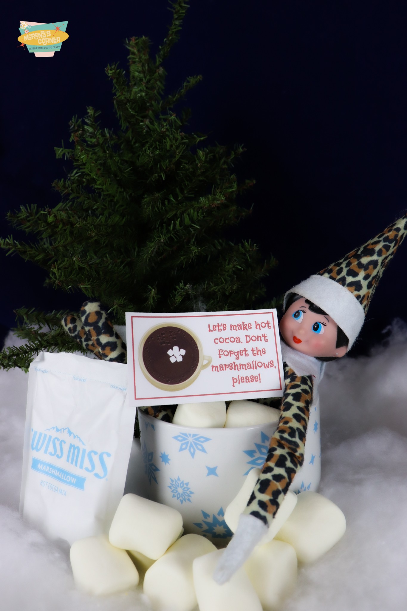 free printable elf on the shelf activity