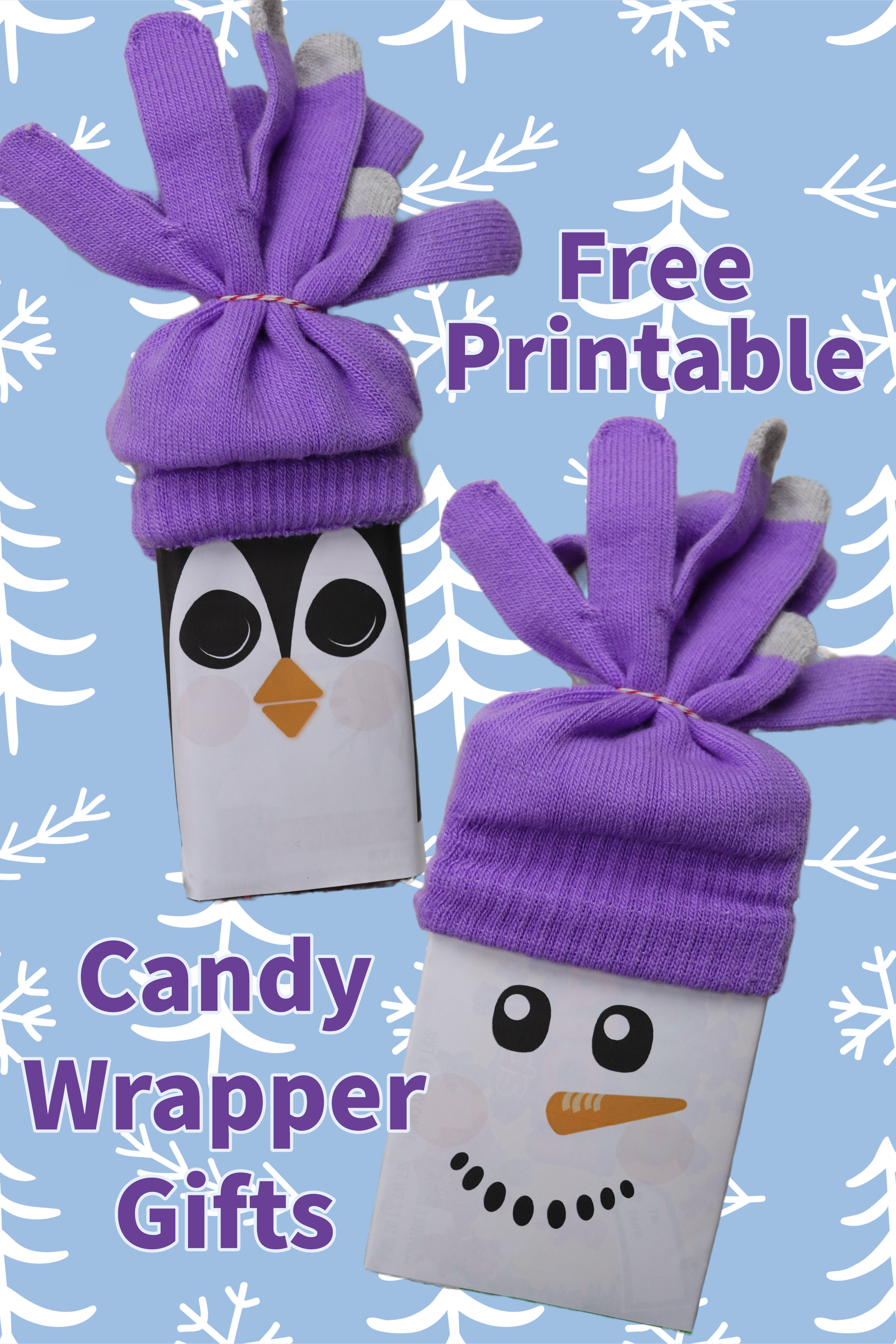 Candy Gift Wrapper Free Printable DIY