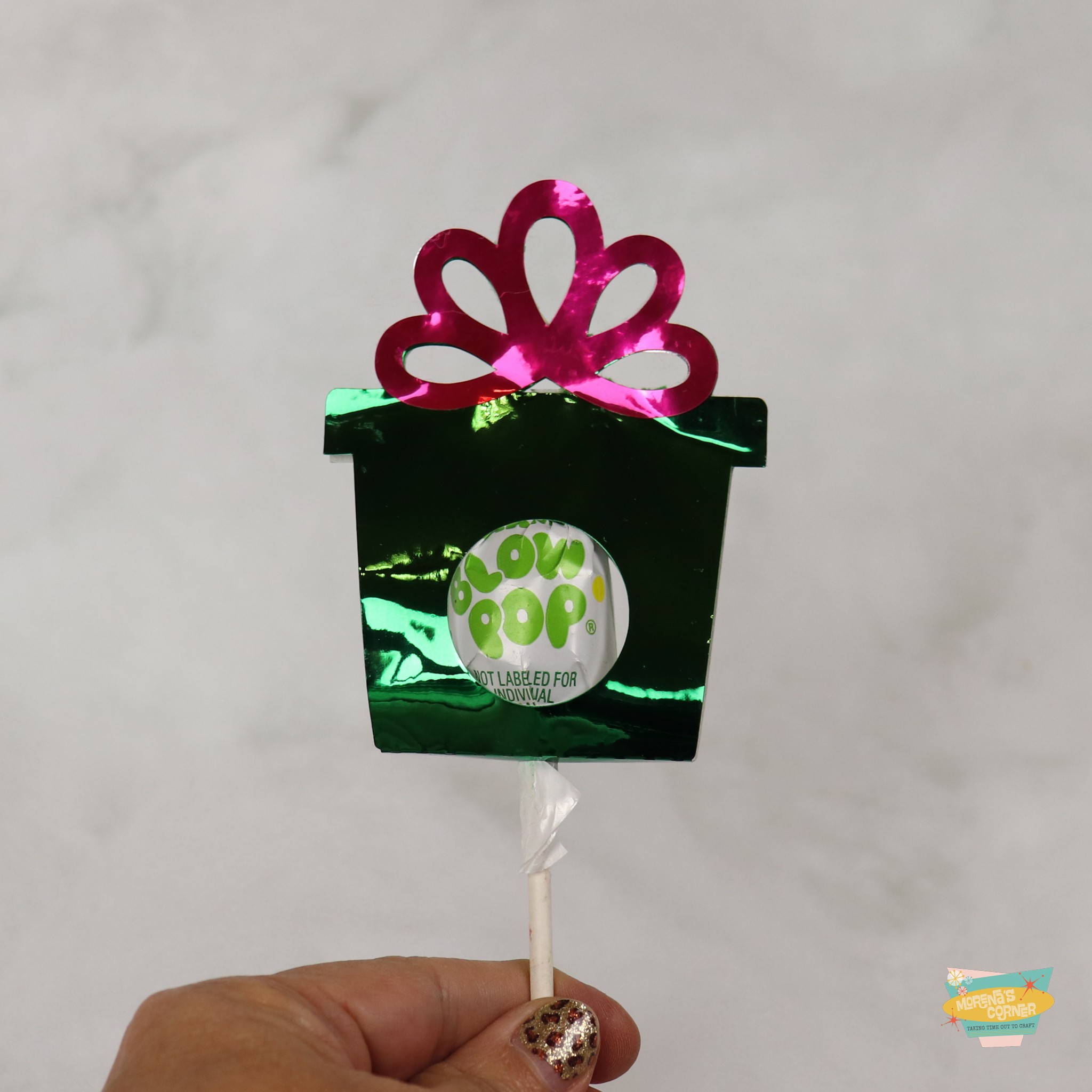 Christmas Lollipop Holders DIY Gift