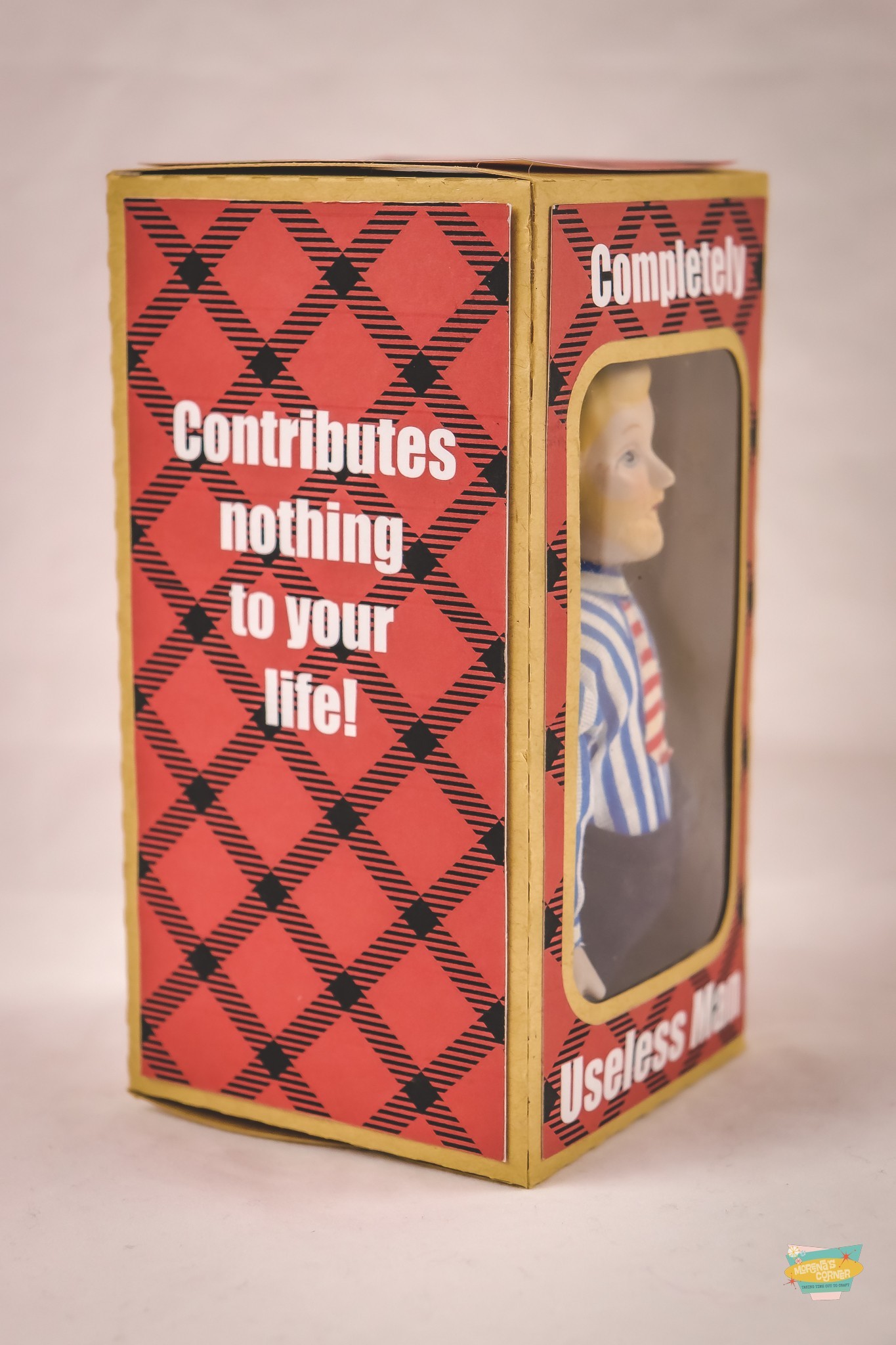 useless man gag gift