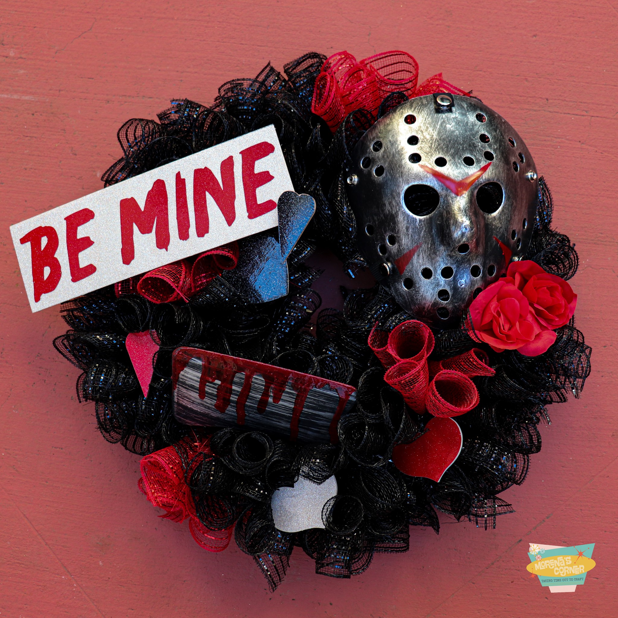 friday the 13th wreath