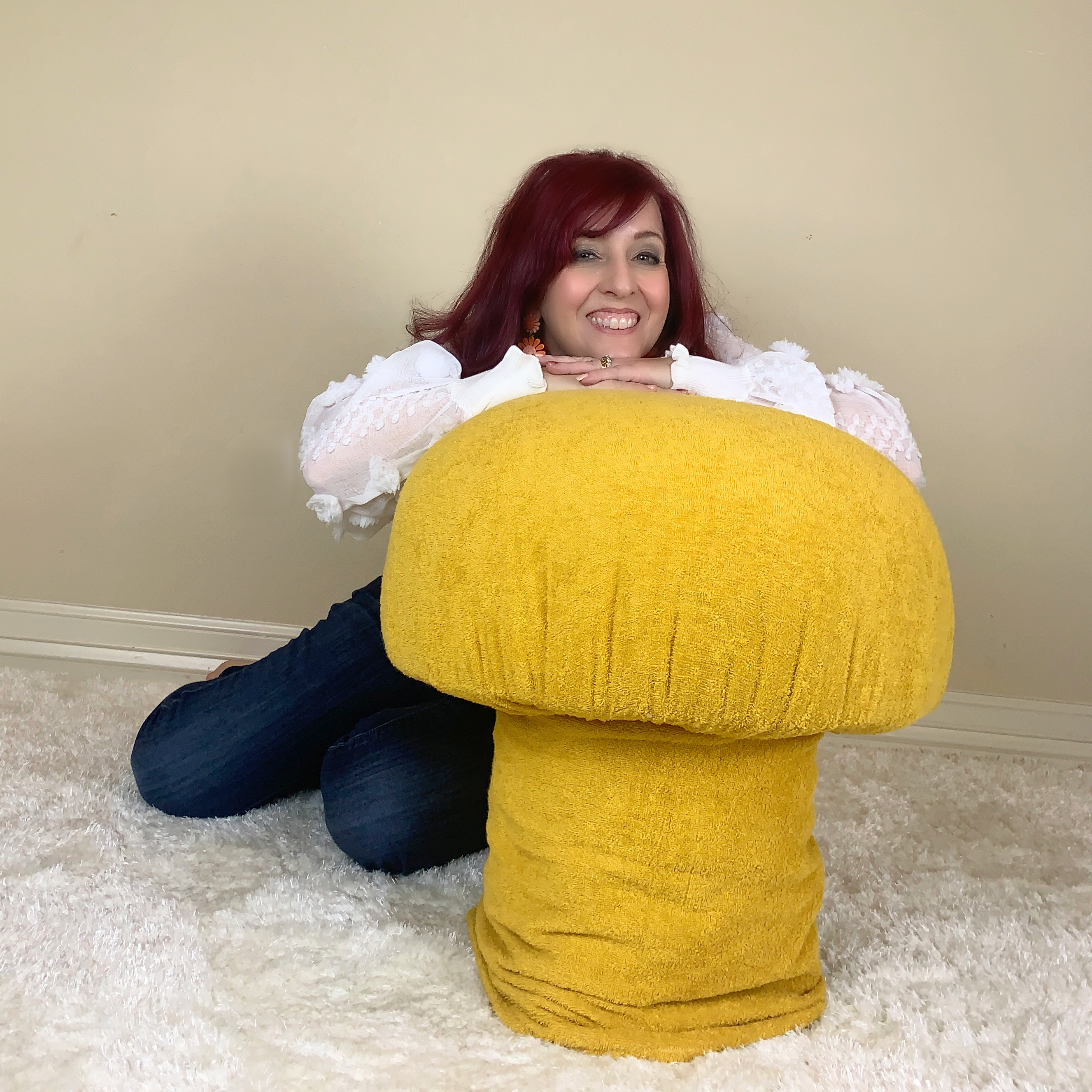 Retro Mushroom Tuffet DIY