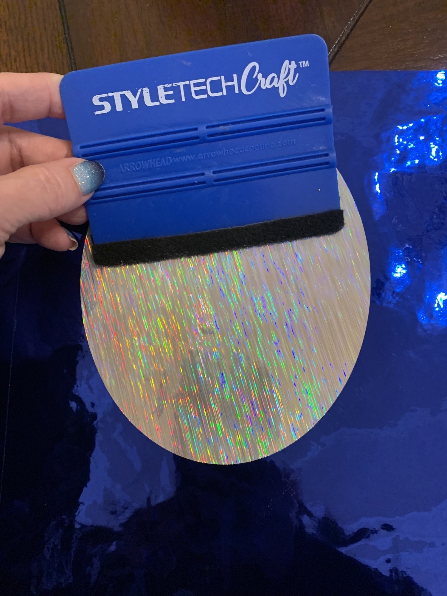 transfer metallic vinyl