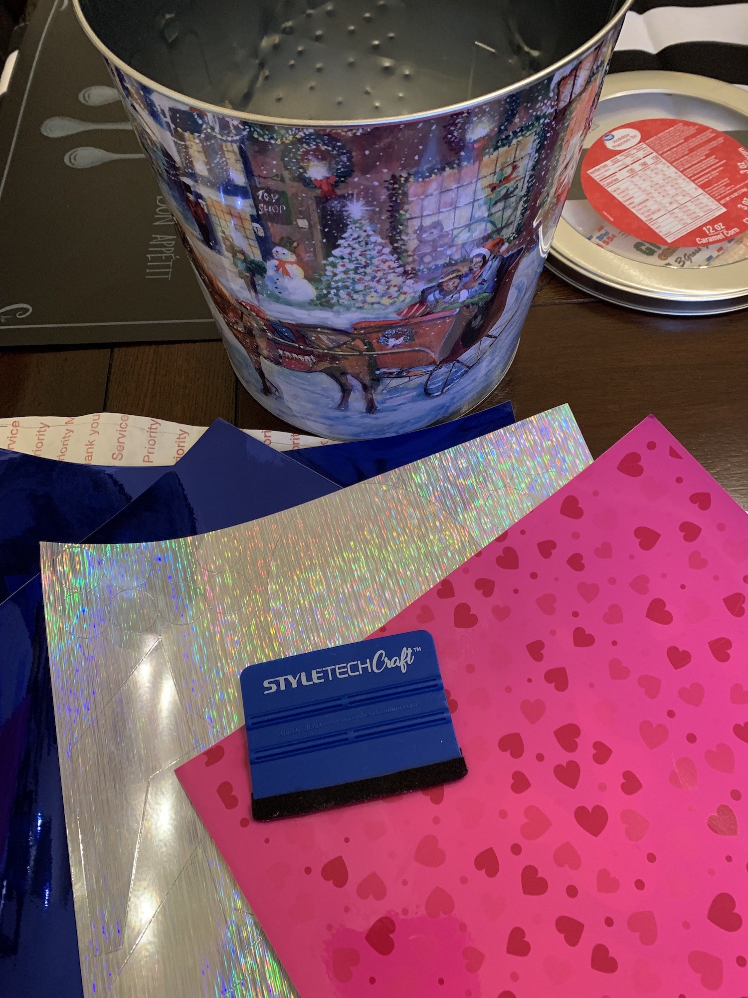 rocket valentine box supplies