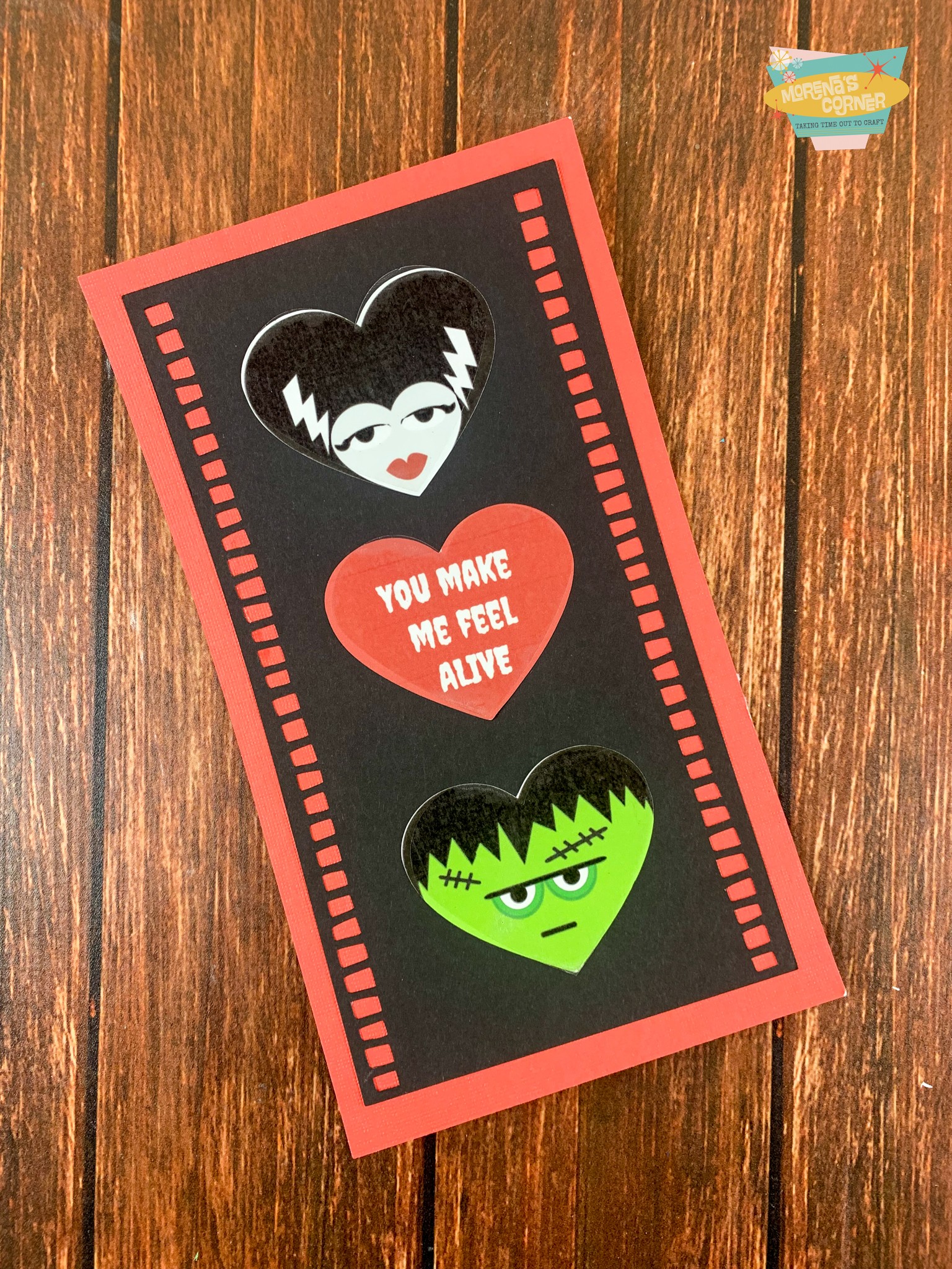 DIY Monster Valentine cards