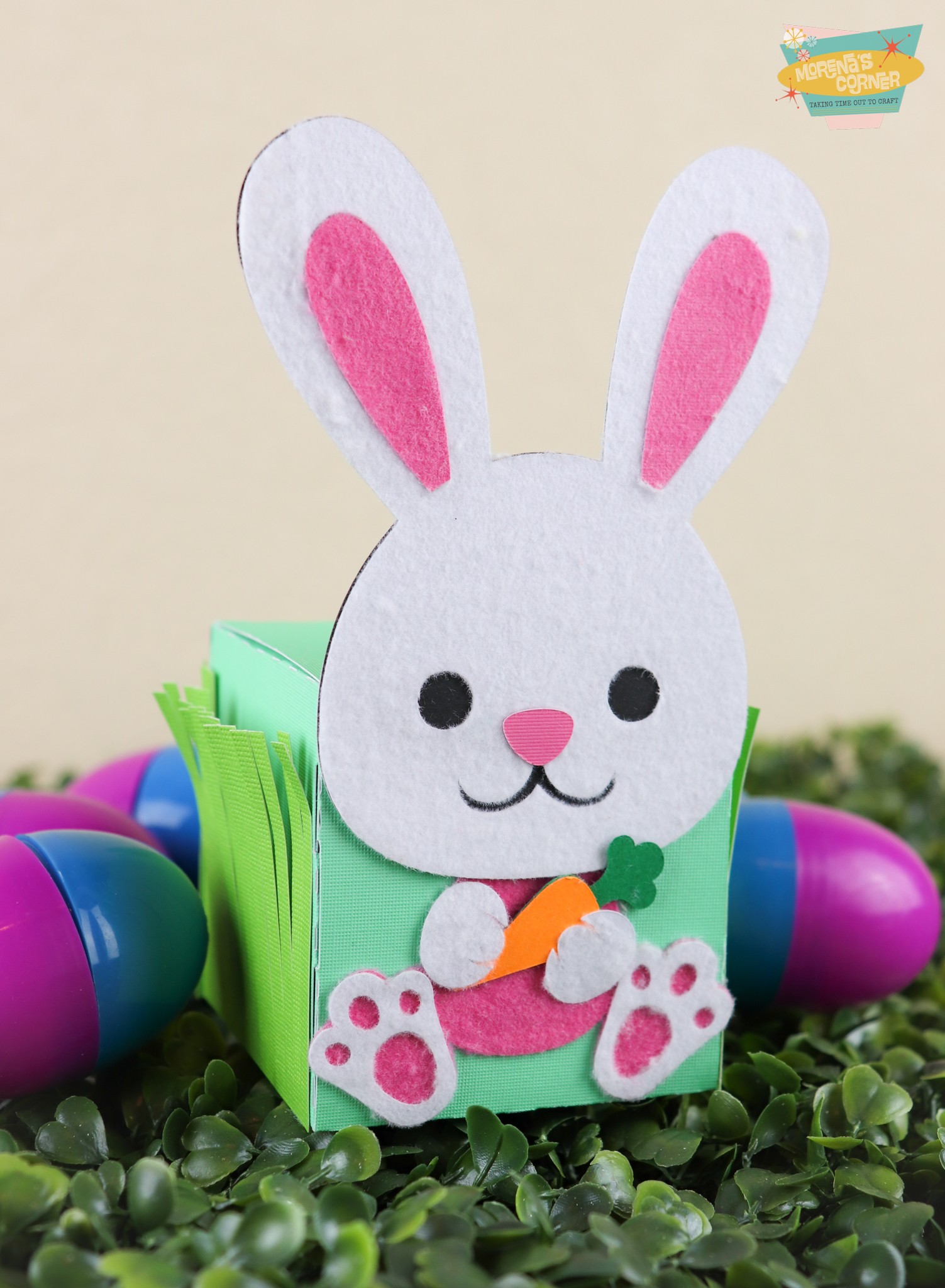 Easter Bunny Treat Box Tutorial