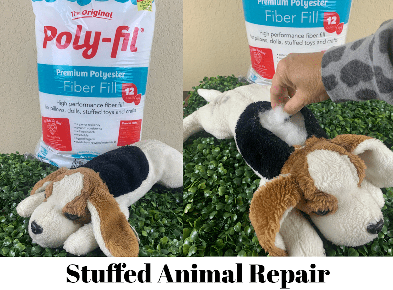 how to fix a stuffed animal