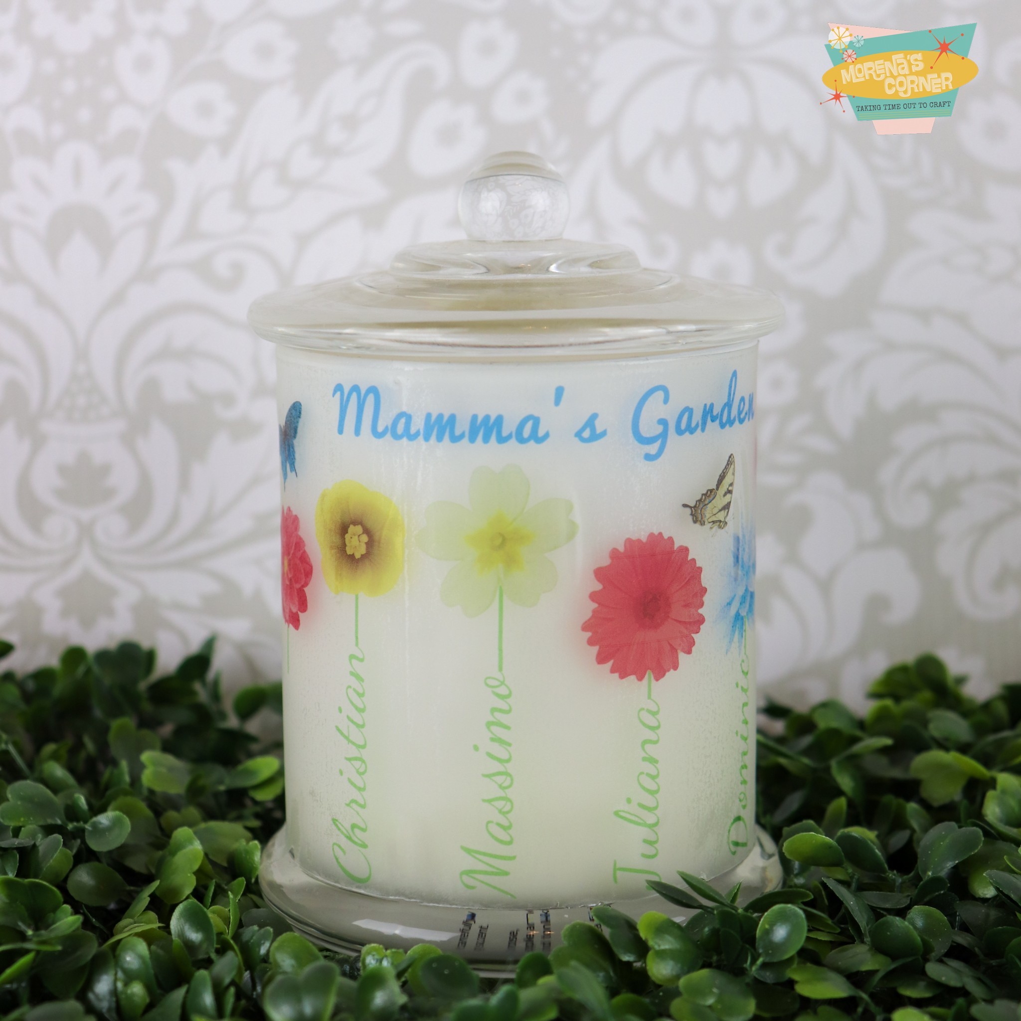 Customize Floral Garden Labels for Mother’s Day