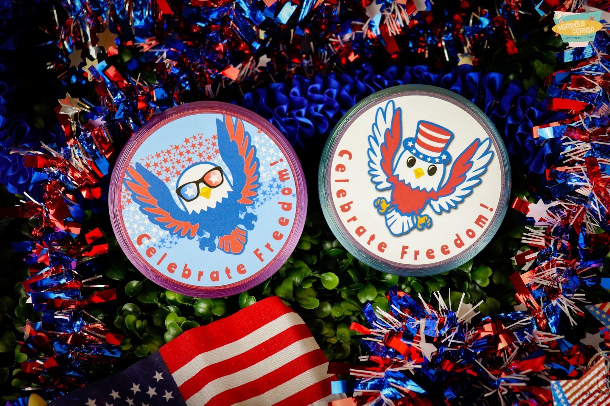 eagle stickers free printable