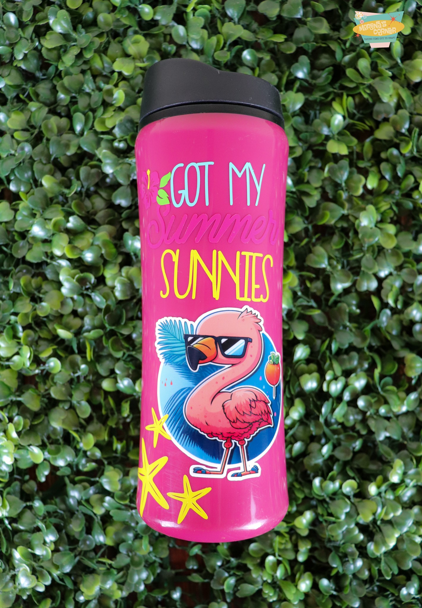 flamingo sticker