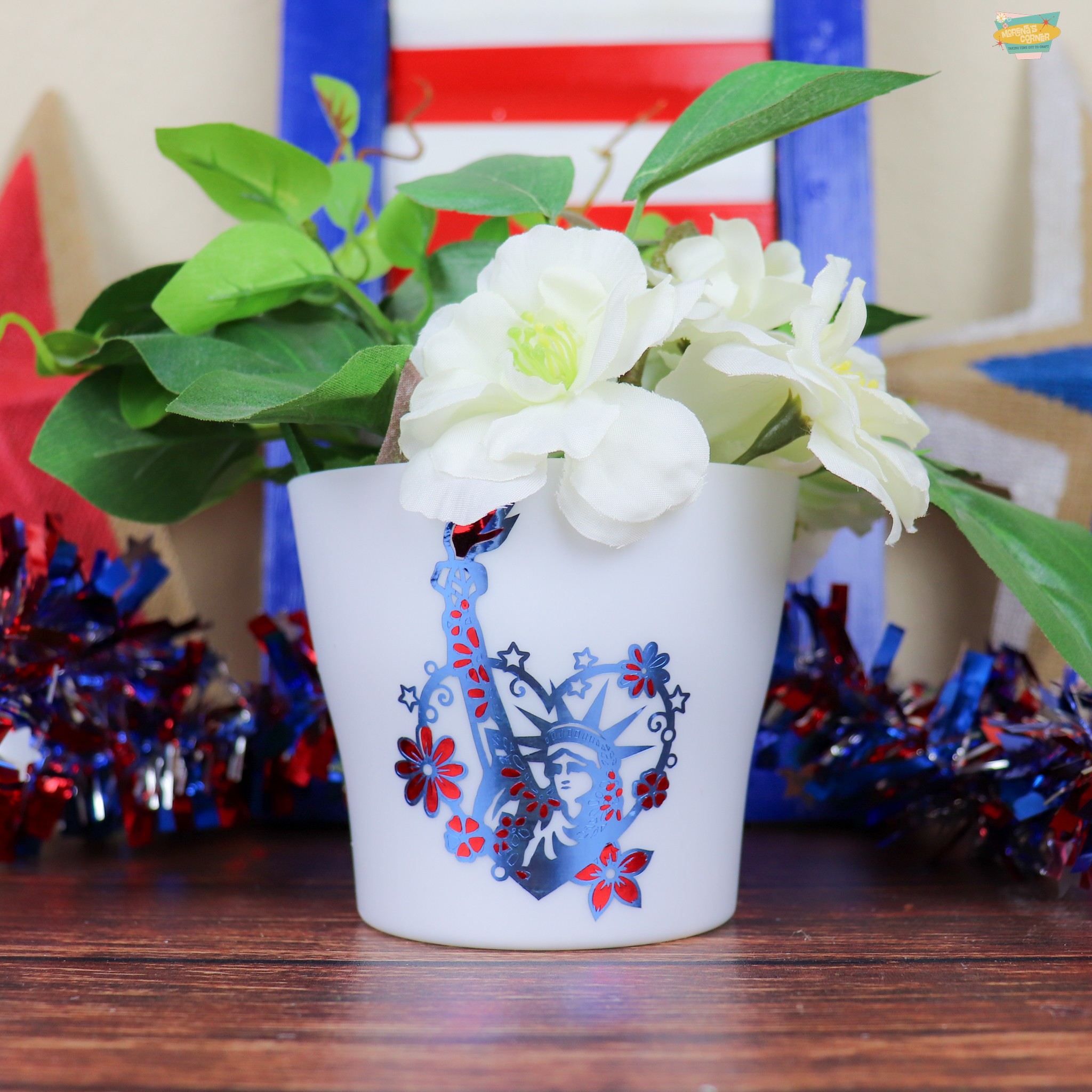 fourth of july vinyl decor