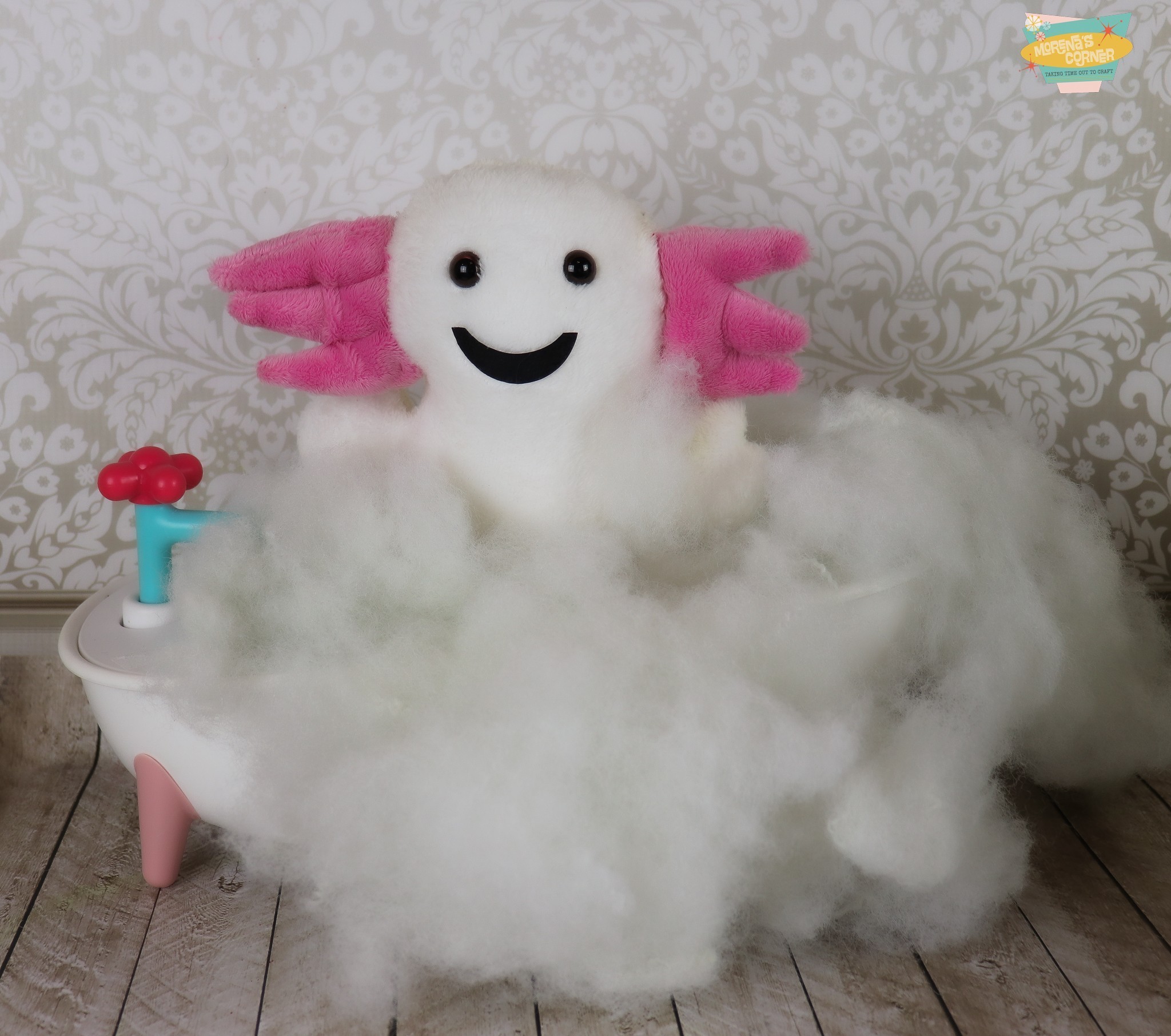 Adorable Axolotl Plush Tutorial with Poly-Fil