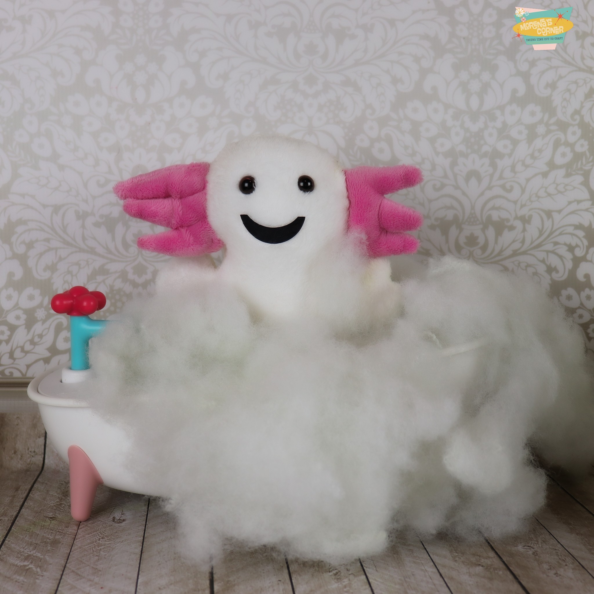 axolotl plush tutorial