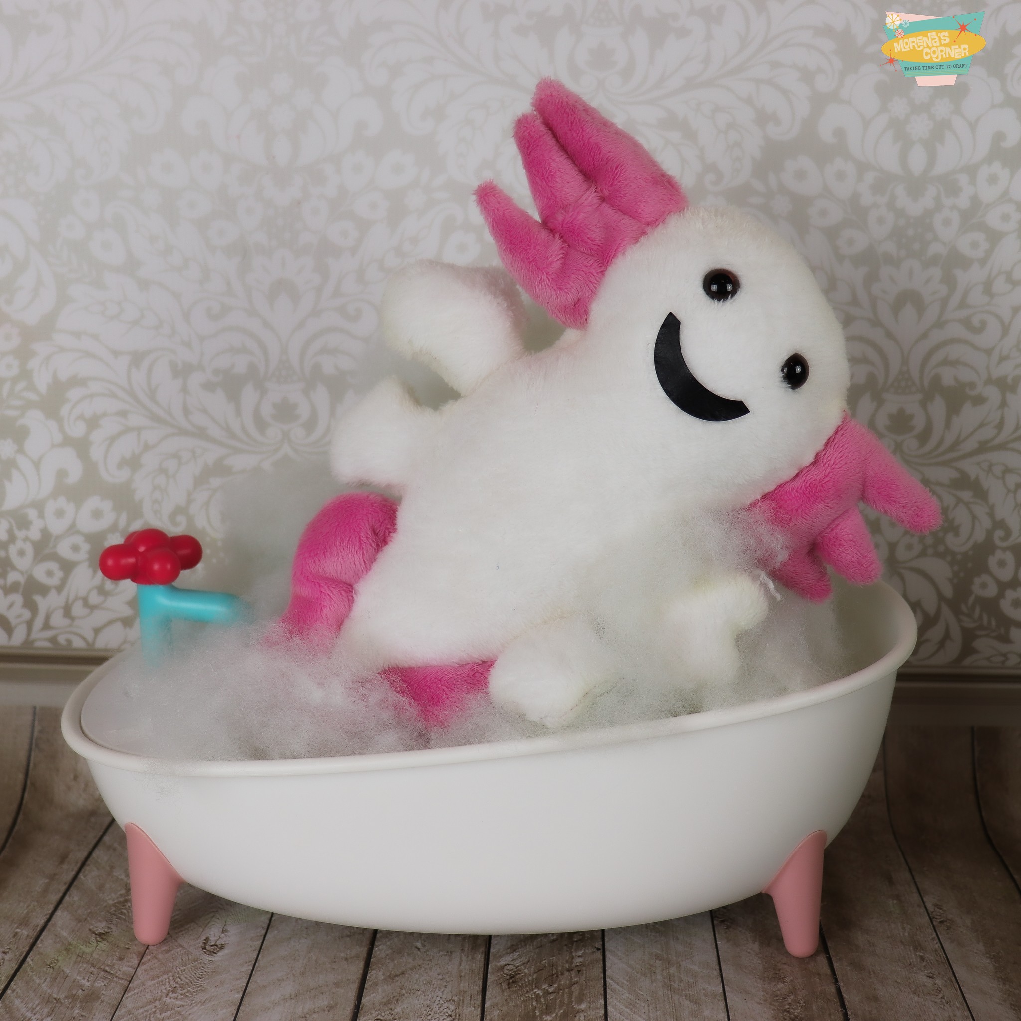 axolotl plush DIY
