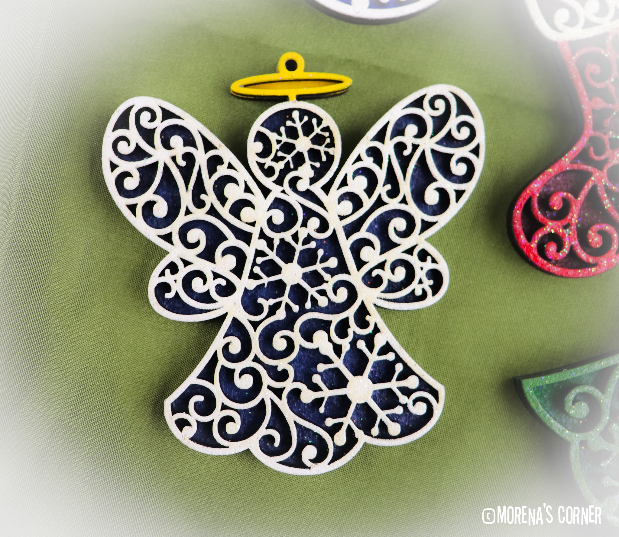 angel ornament tutorial