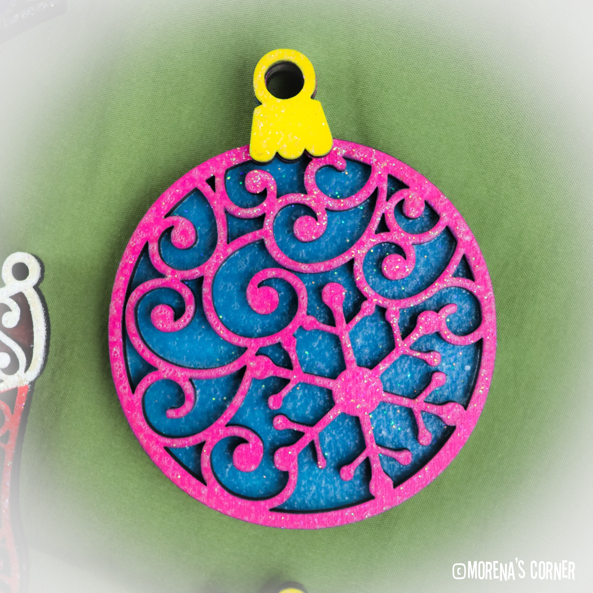 Layered Laser Cut Ornaments Tutorial