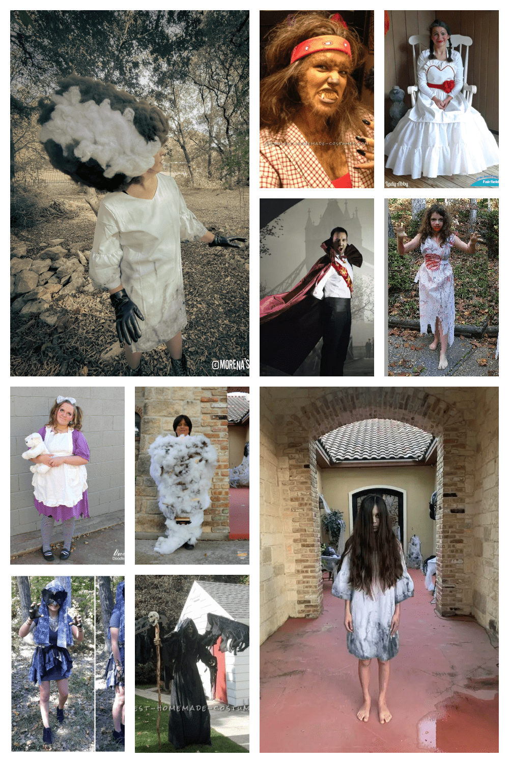 creepy DIY costumes