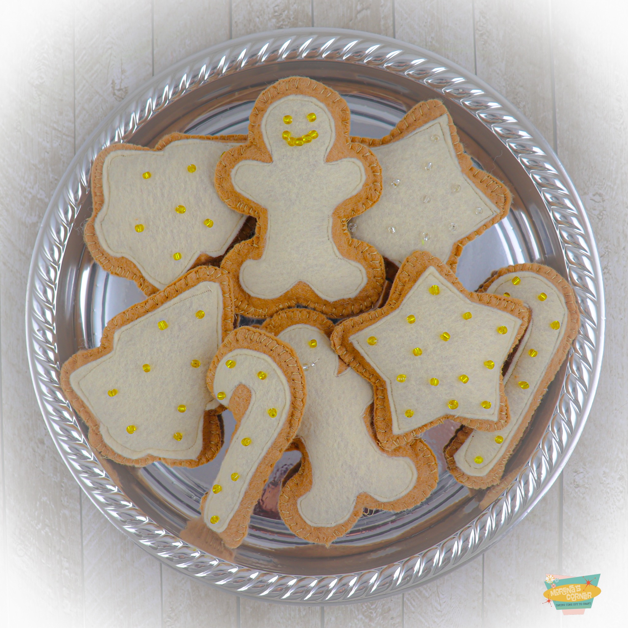 DIY sugar cookie ornaments