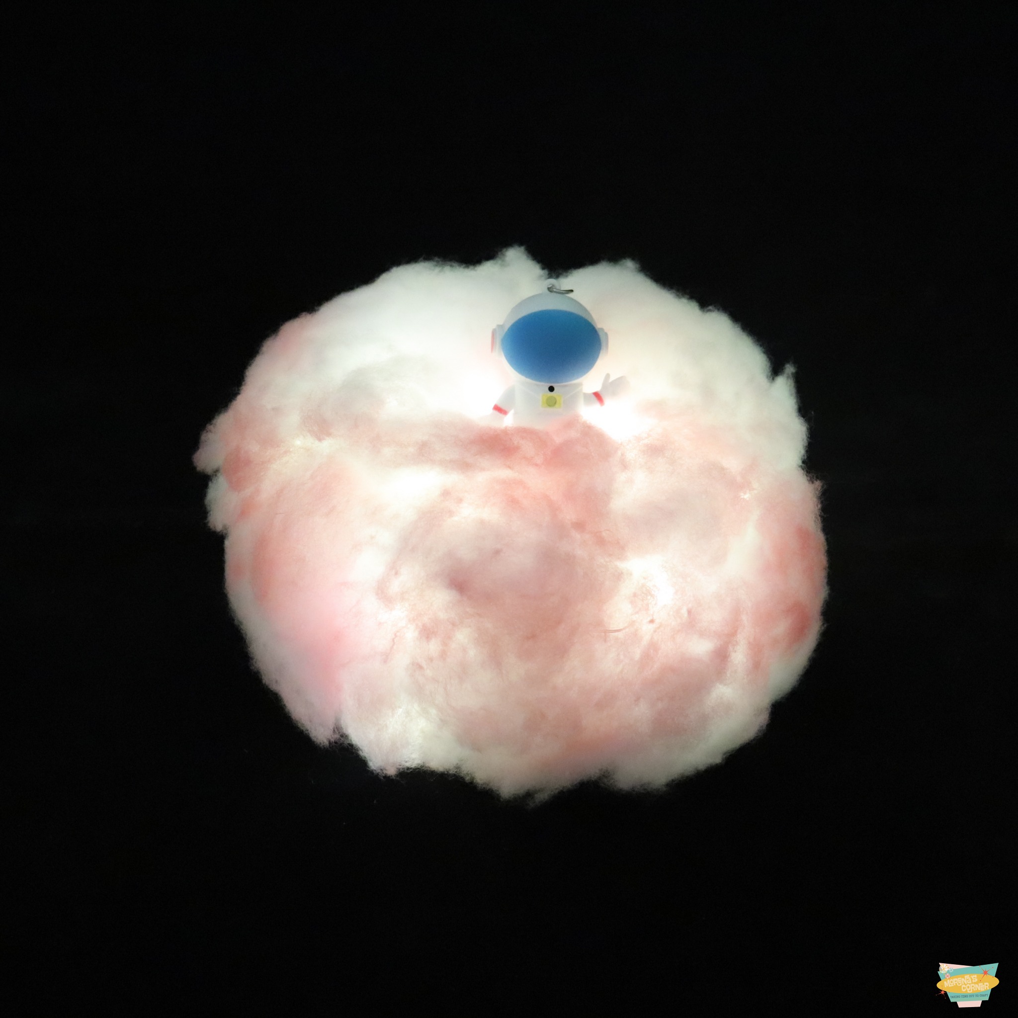 astronaut cloud night light DIY
