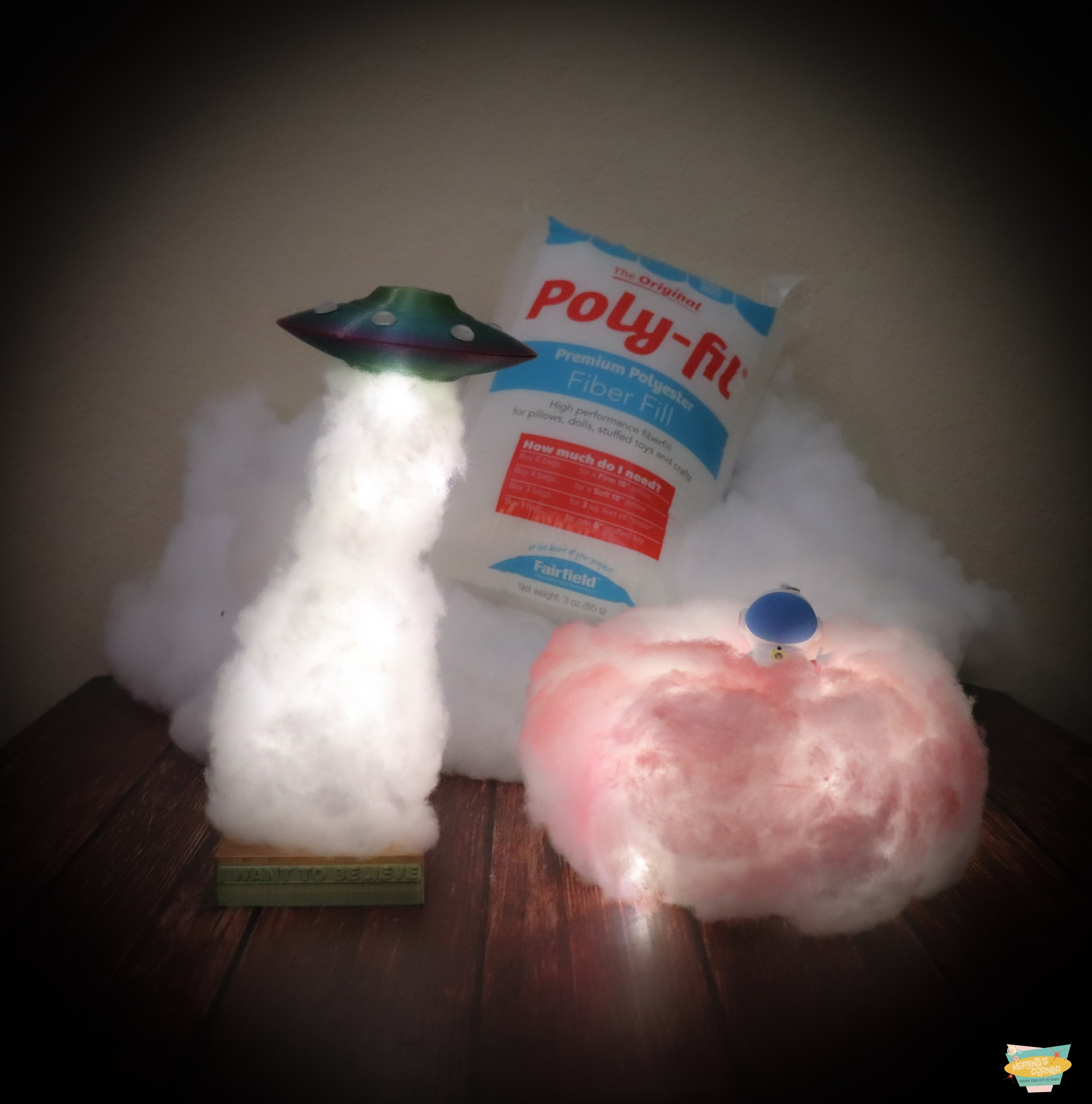 space cloud lamps DIY