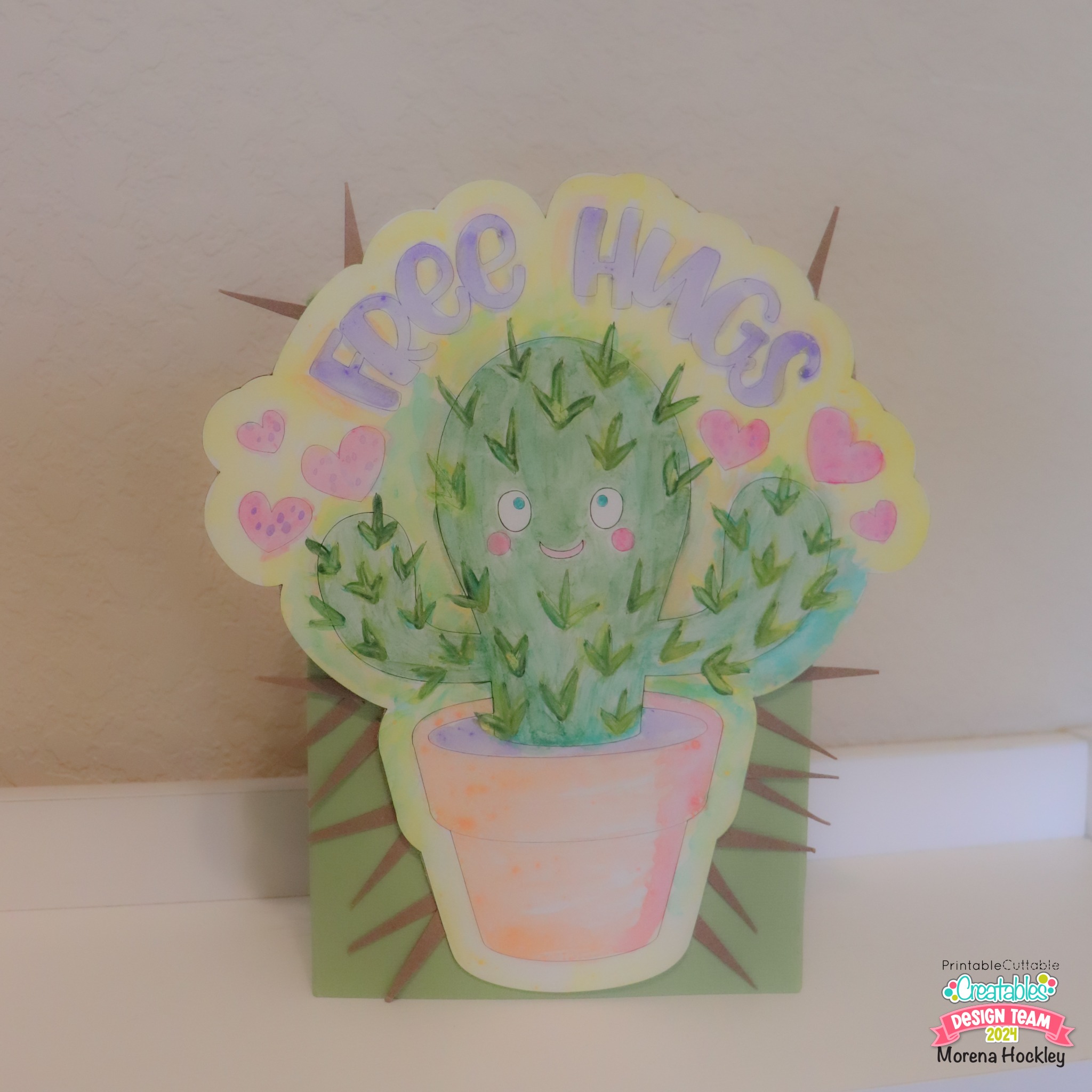 DIY Cactus Valentine Box for School Parties