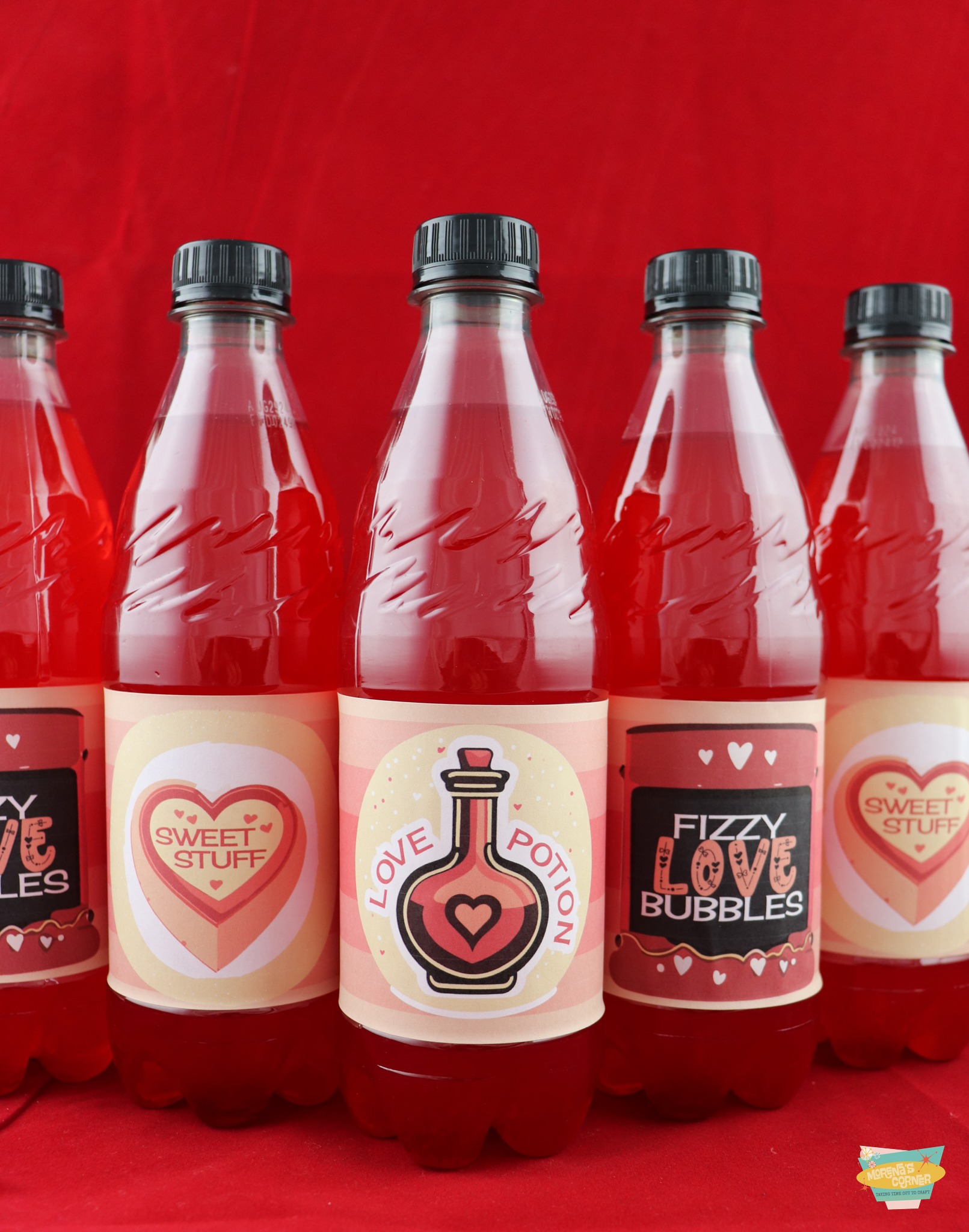 Free Valentine Bottle Printables