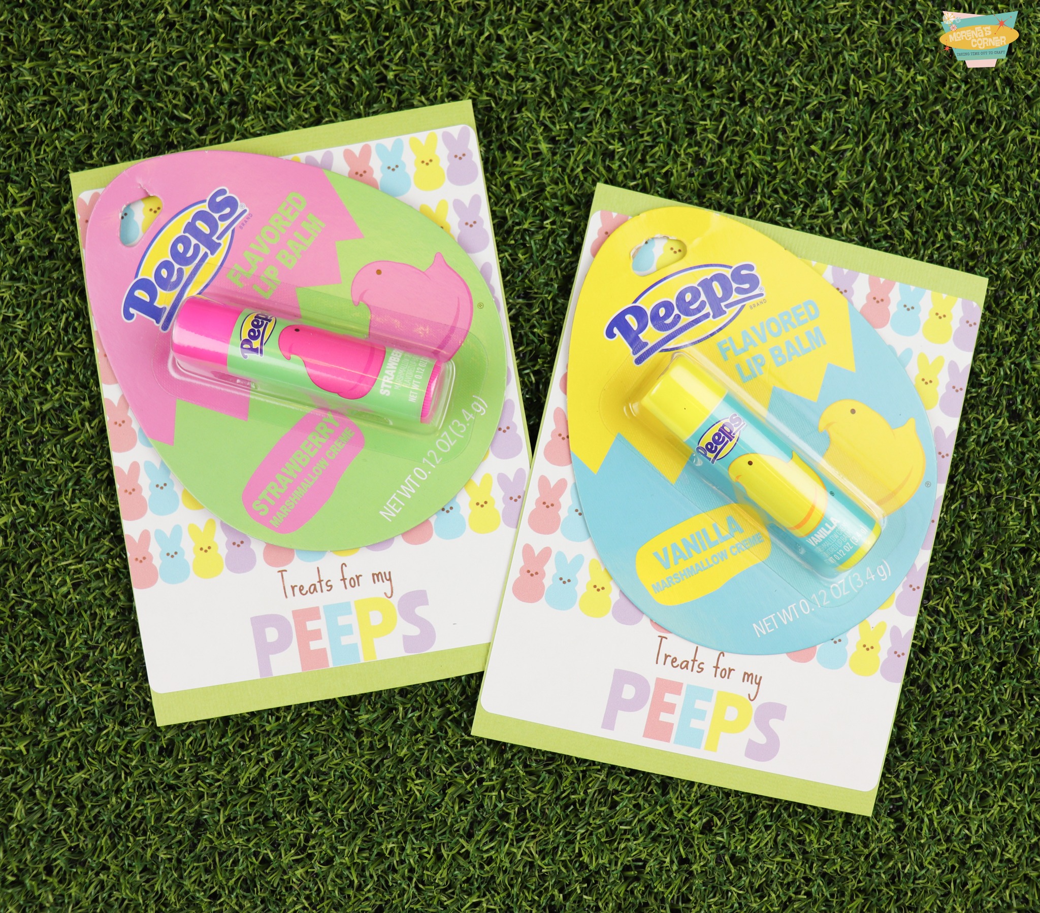 peeps chapstick gift easter